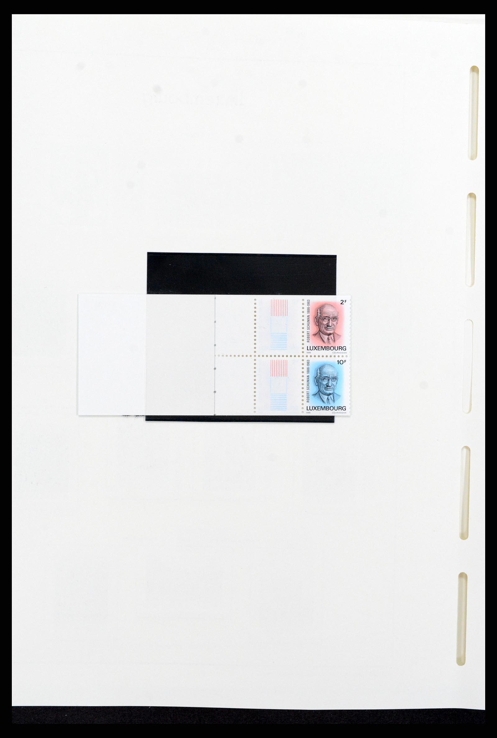 37592 136 - Postzegelverzameling 37592 Luxemburg 1852-1999.
