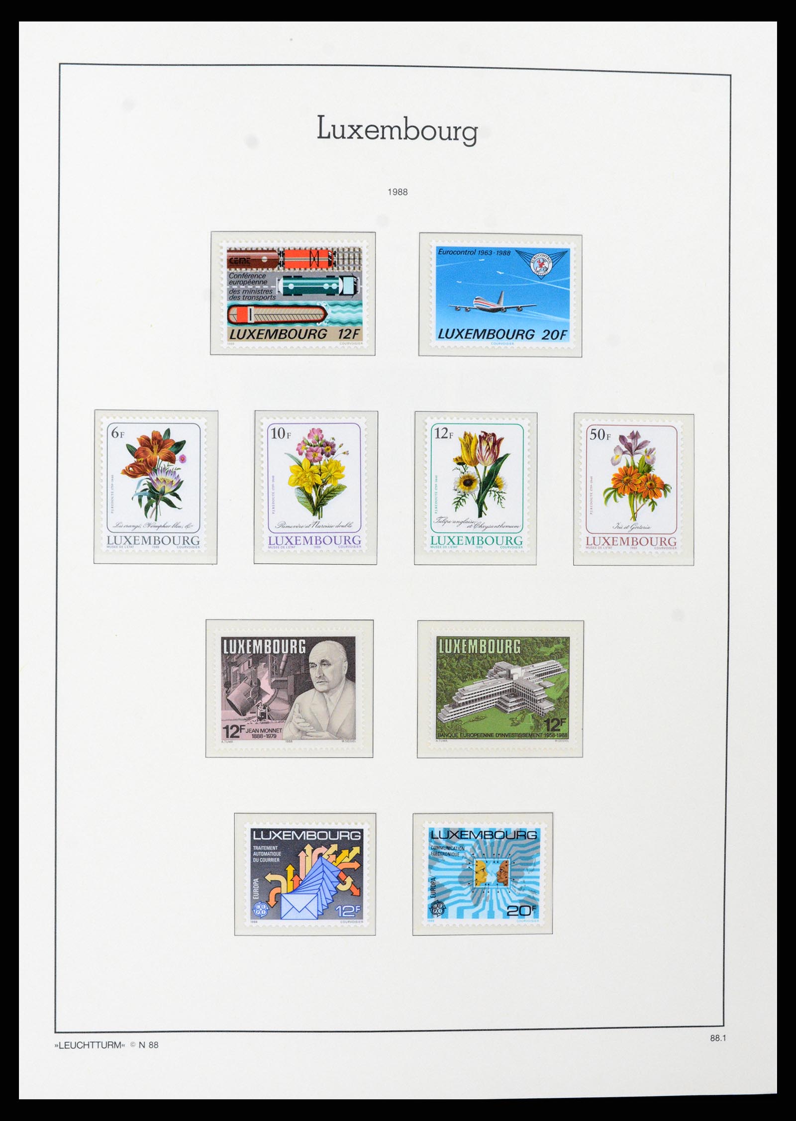 37592 139 - Postzegelverzameling 37592 Luxemburg 1852-1999.