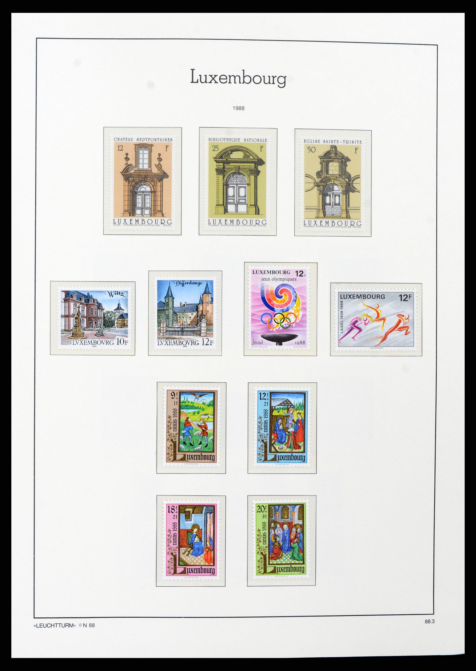 37592 141 - Postzegelverzameling 37592 Luxemburg 1852-1999.