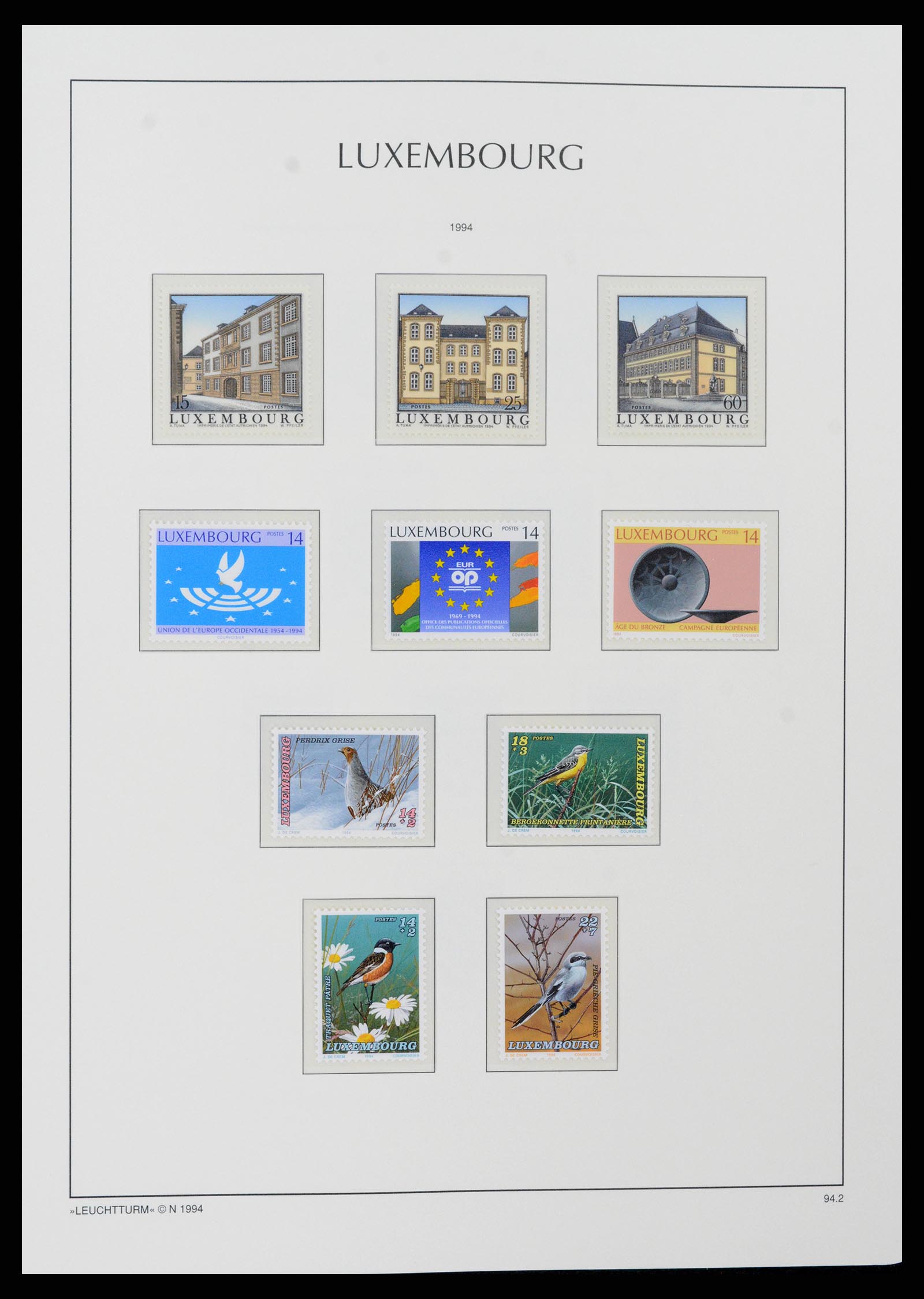 37592 156 - Postzegelverzameling 37592 Luxemburg 1852-1999.