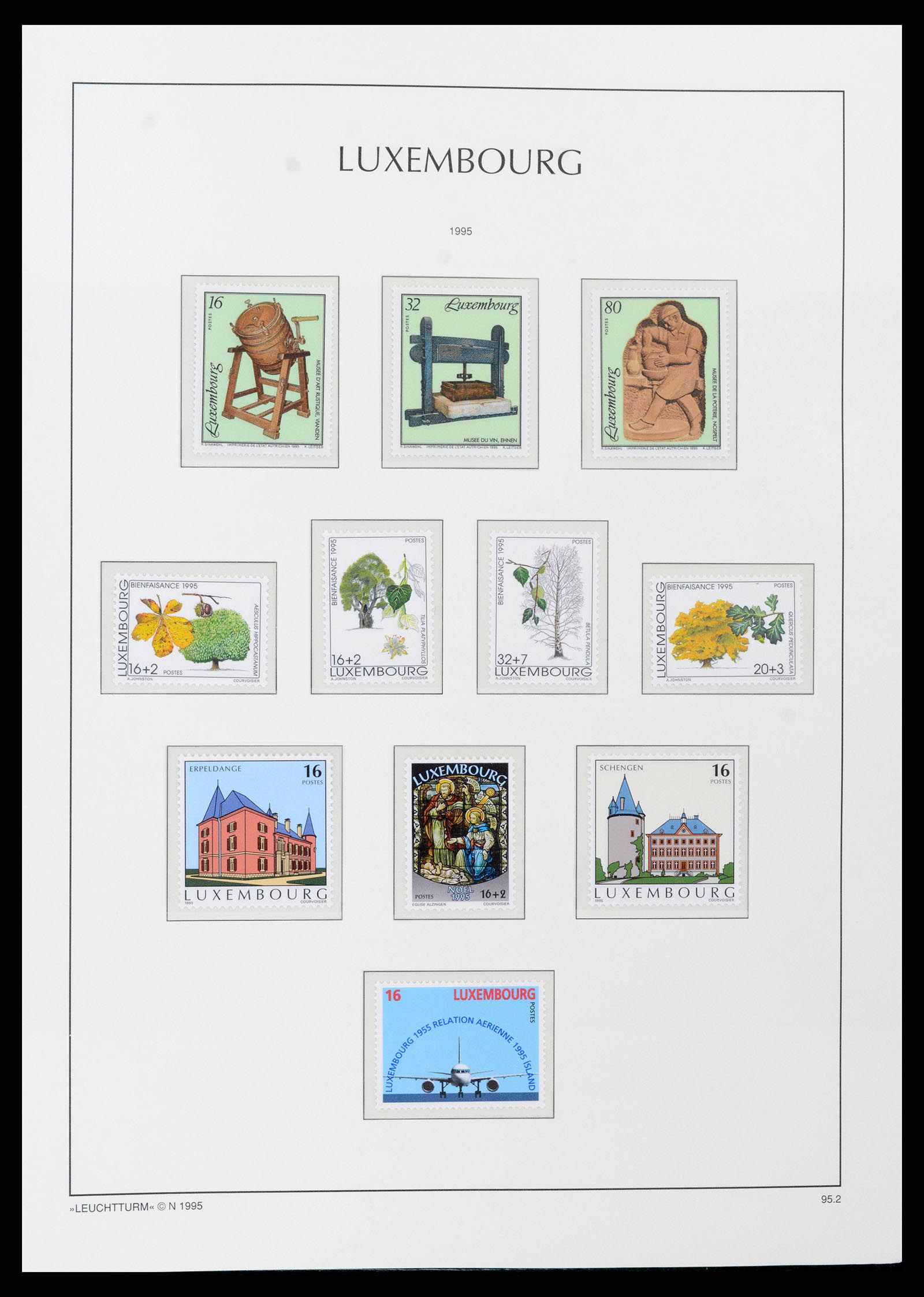 37592 159 - Postzegelverzameling 37592 Luxemburg 1852-1999.