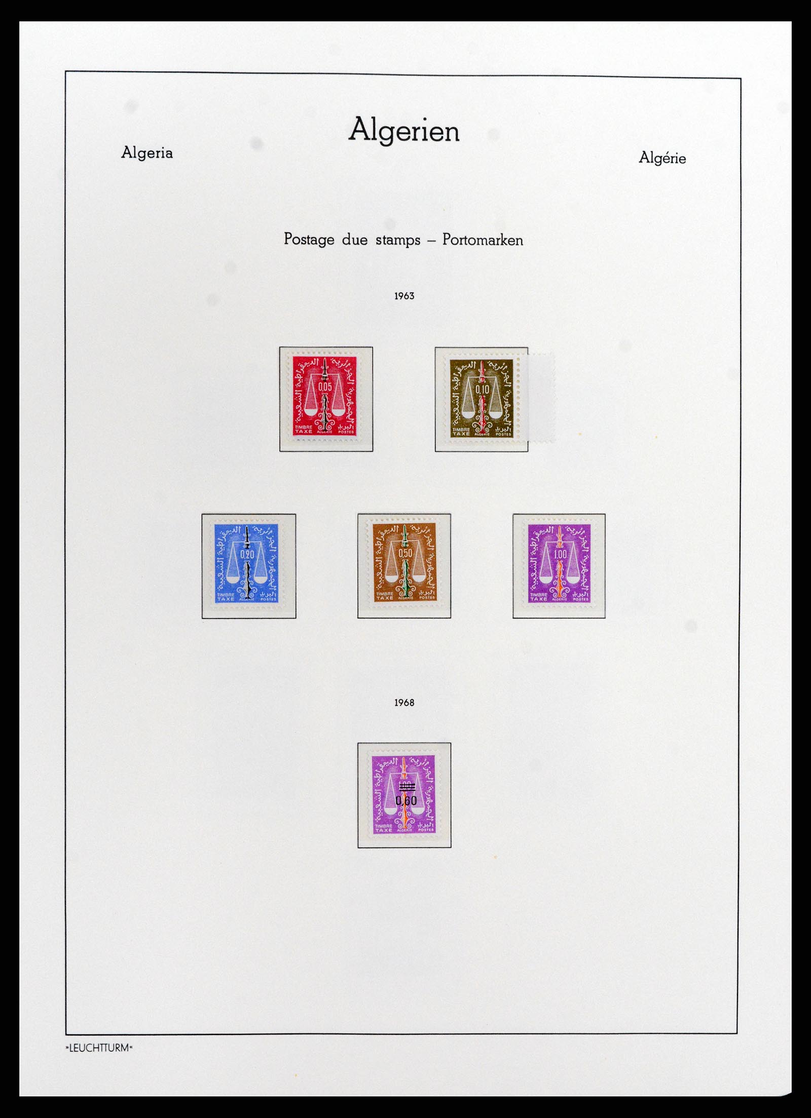 37593 005 - Stamp collection 37593 Algeria 1962-2012.