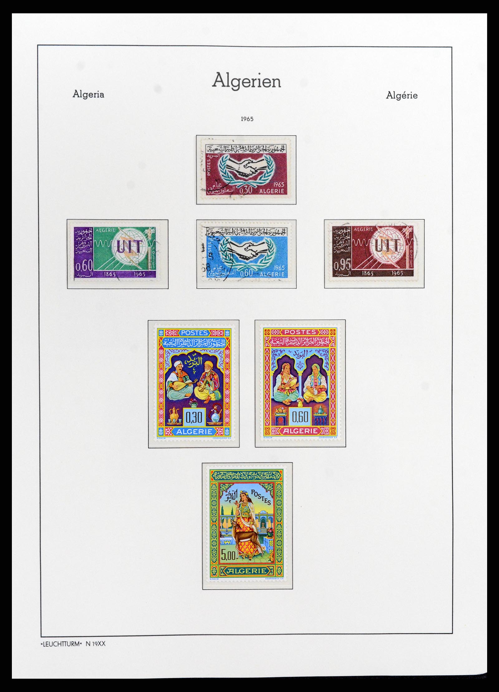 37593 009 - Stamp collection 37593 Algeria 1962-2012.