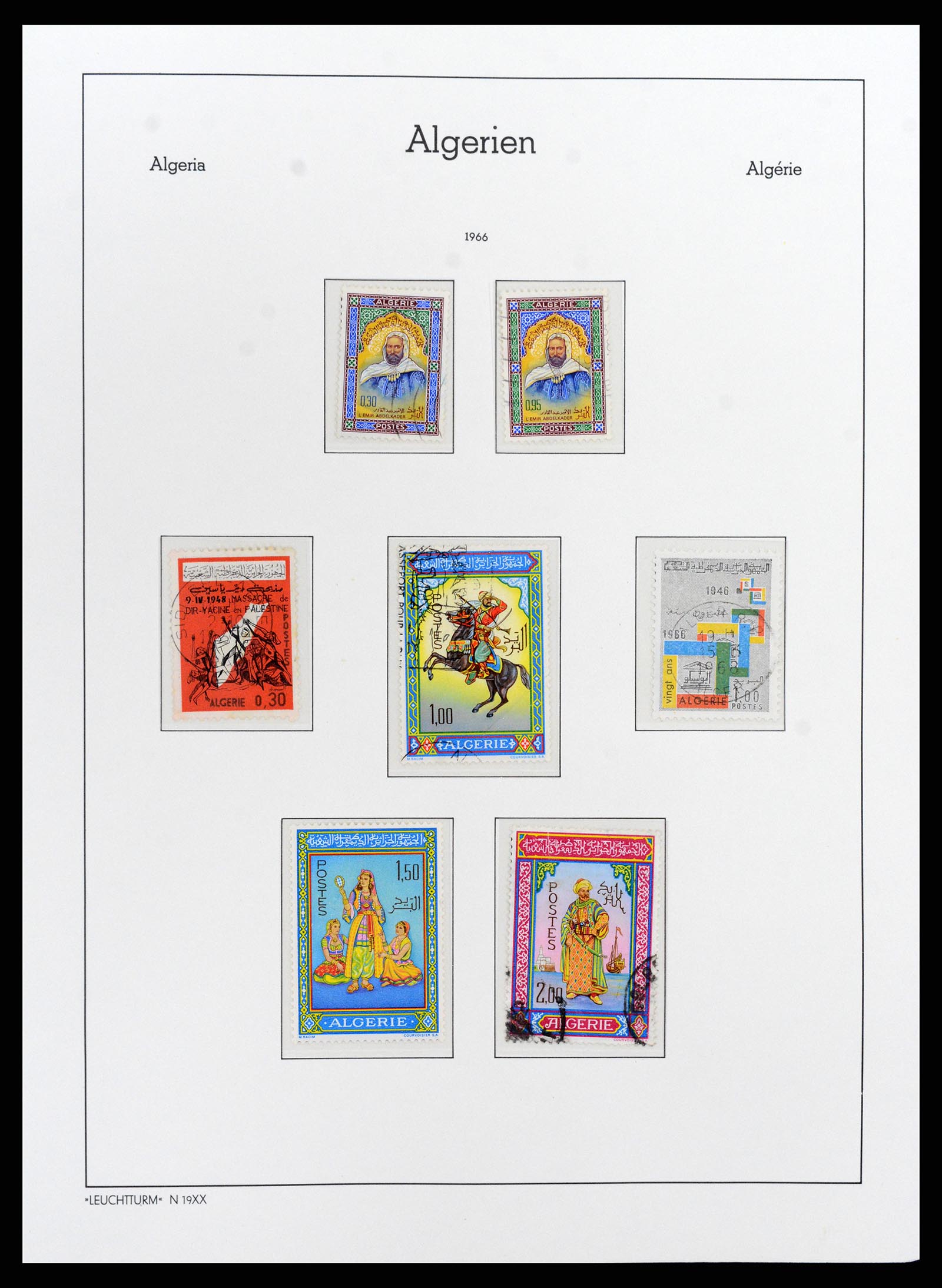 37593 012 - Postzegelverzameling 37593 Algerije 1962-2012.