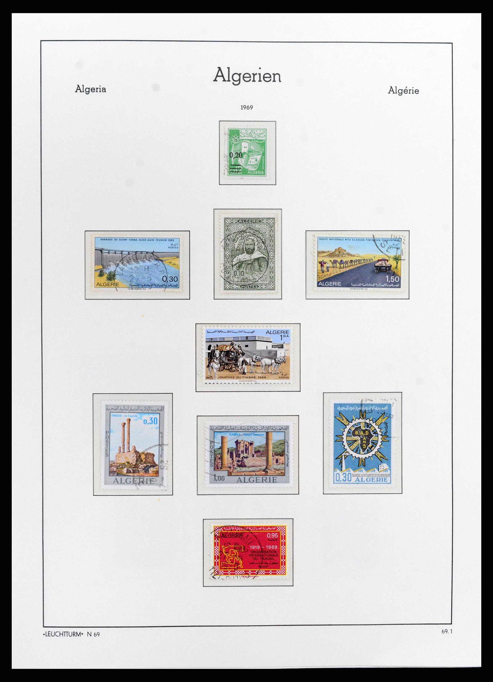 37593 018 - Stamp collection 37593 Algeria 1962-2012.