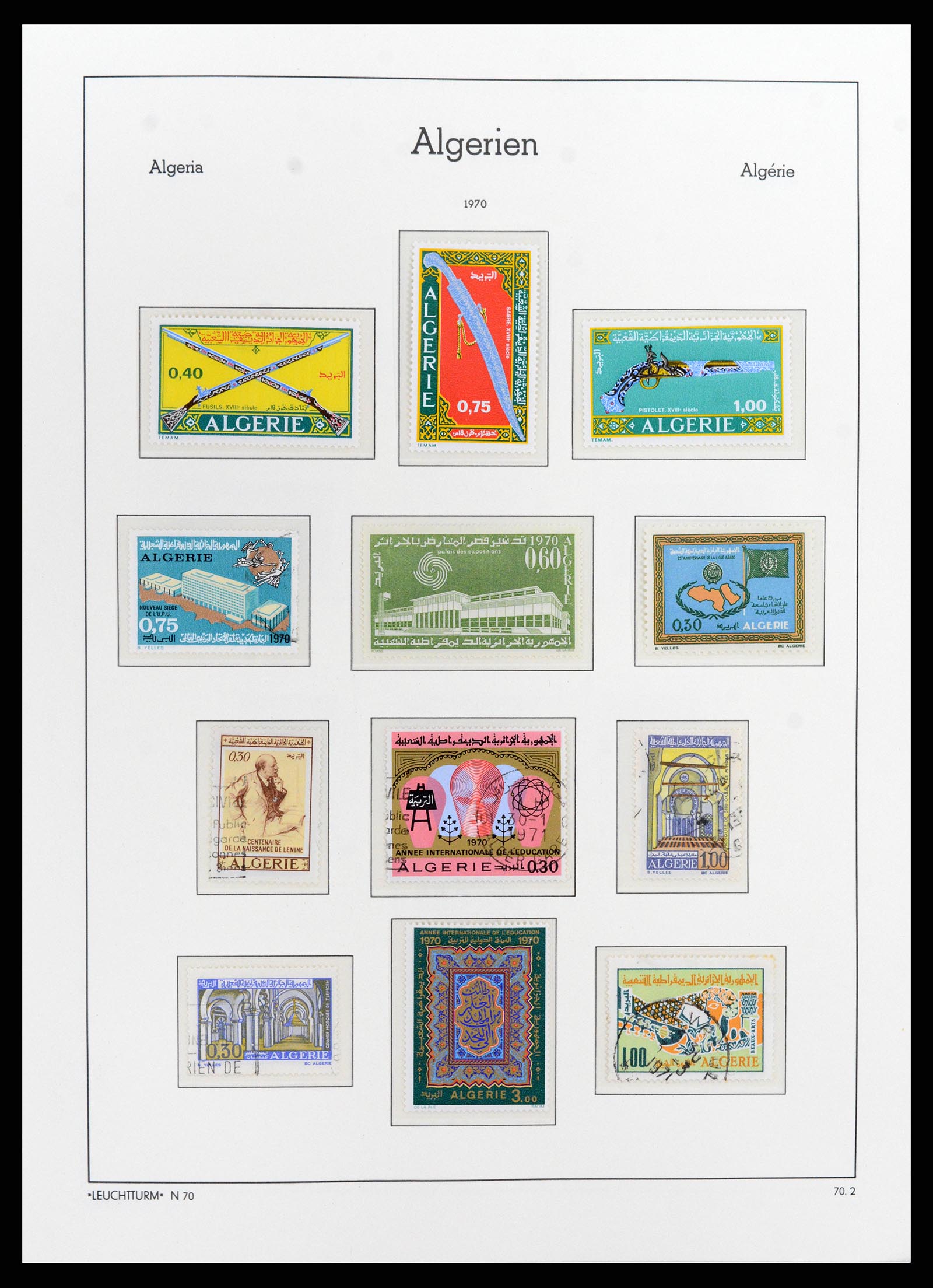 37593 021 - Stamp collection 37593 Algeria 1962-2012.