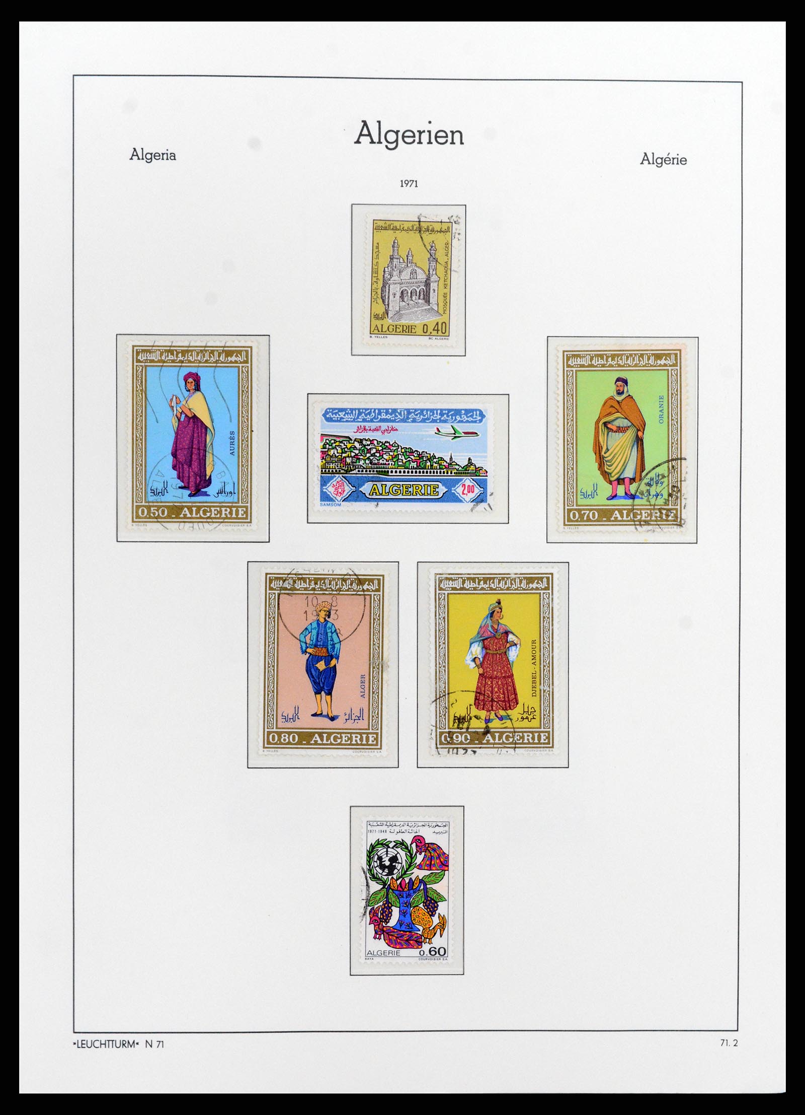 37593 023 - Stamp collection 37593 Algeria 1962-2012.