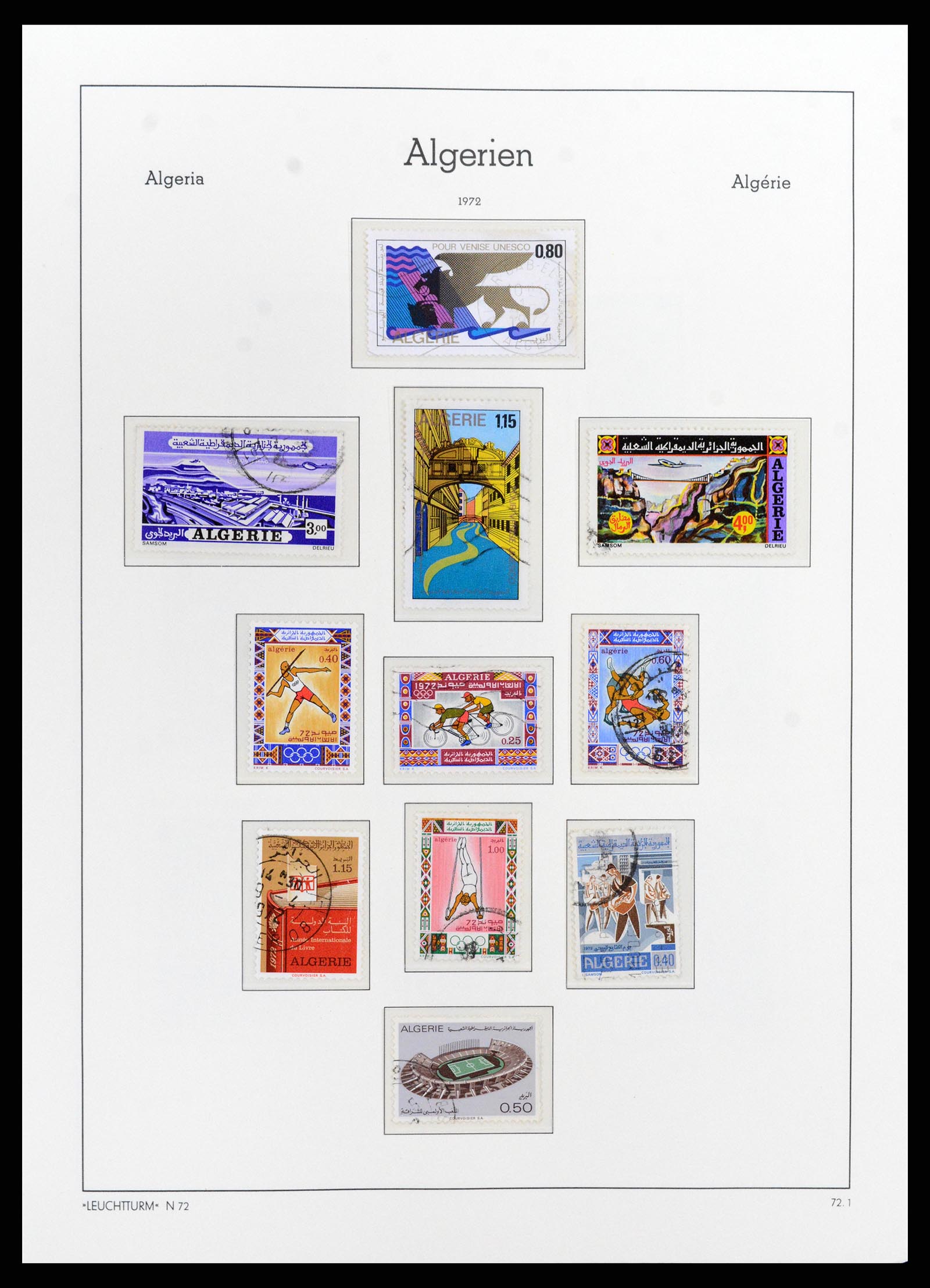 37593 024 - Stamp collection 37593 Algeria 1962-2012.