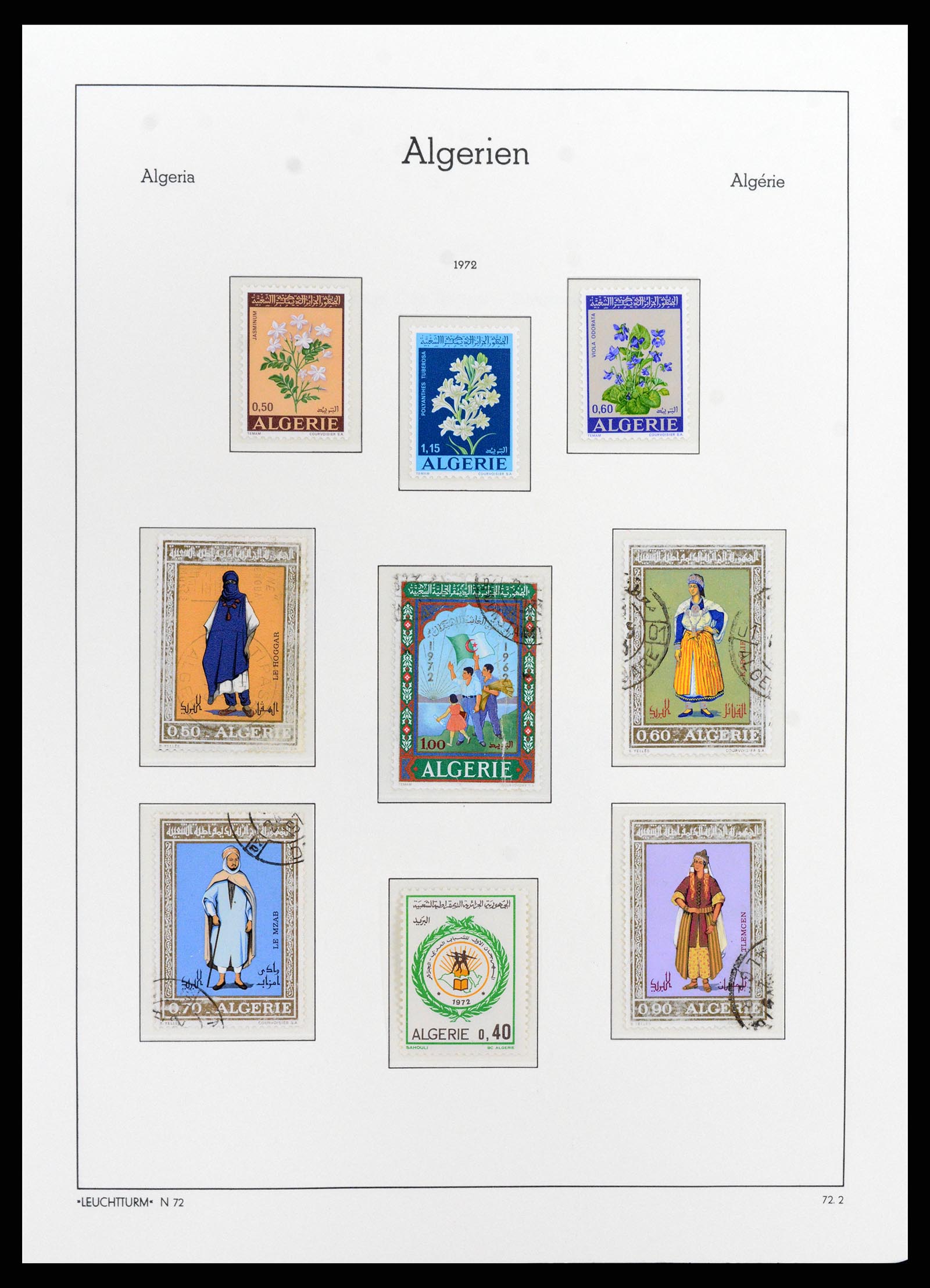 37593 025 - Stamp collection 37593 Algeria 1962-2012.