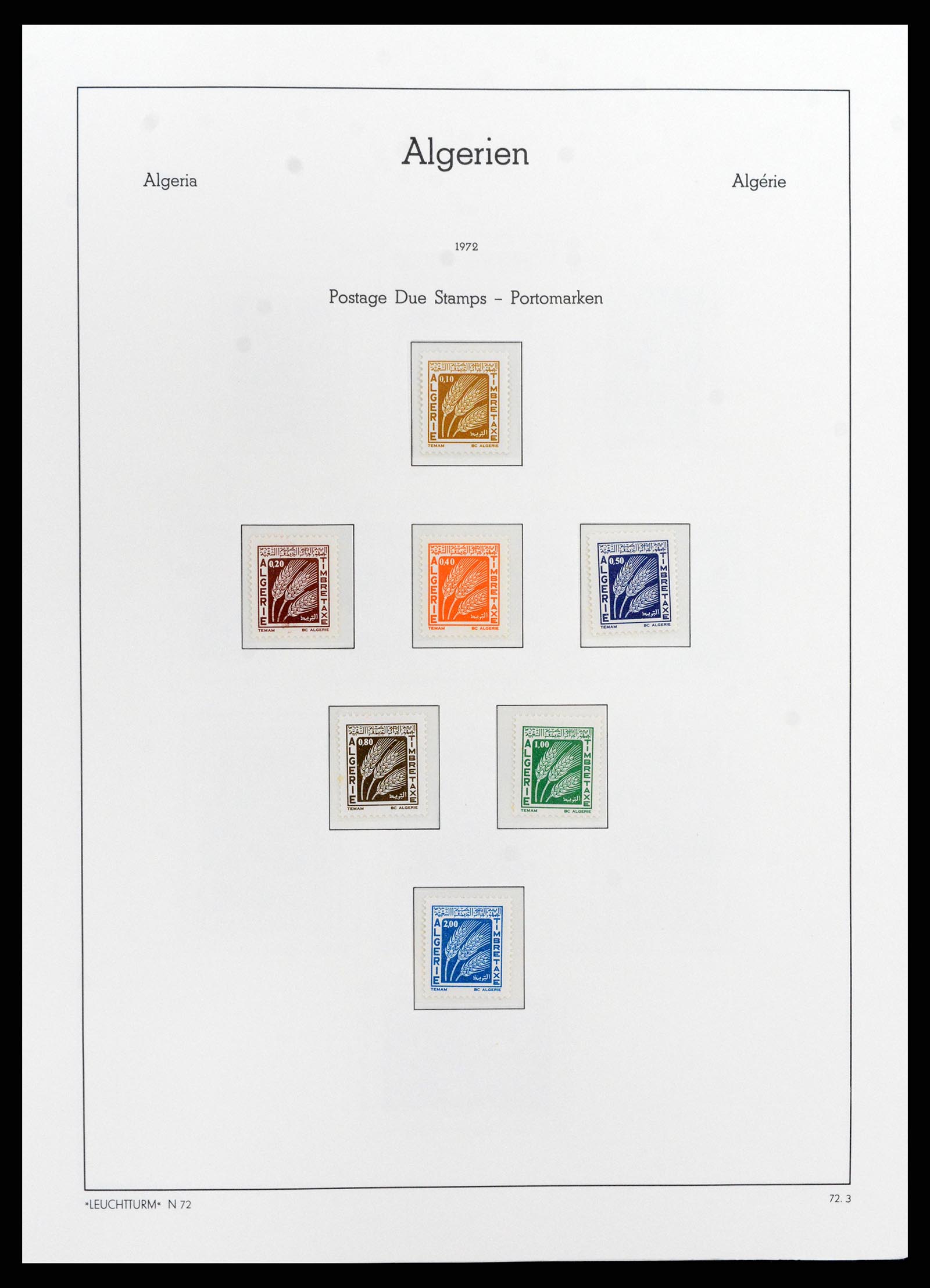 37593 026 - Stamp collection 37593 Algeria 1962-2012.