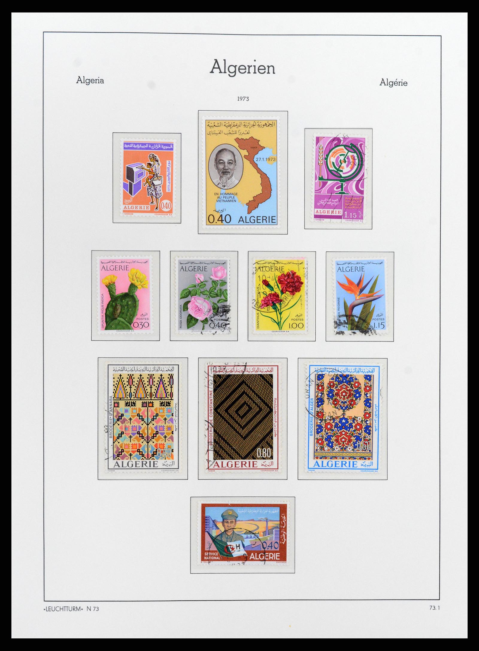 37593 027 - Stamp collection 37593 Algeria 1962-2012.