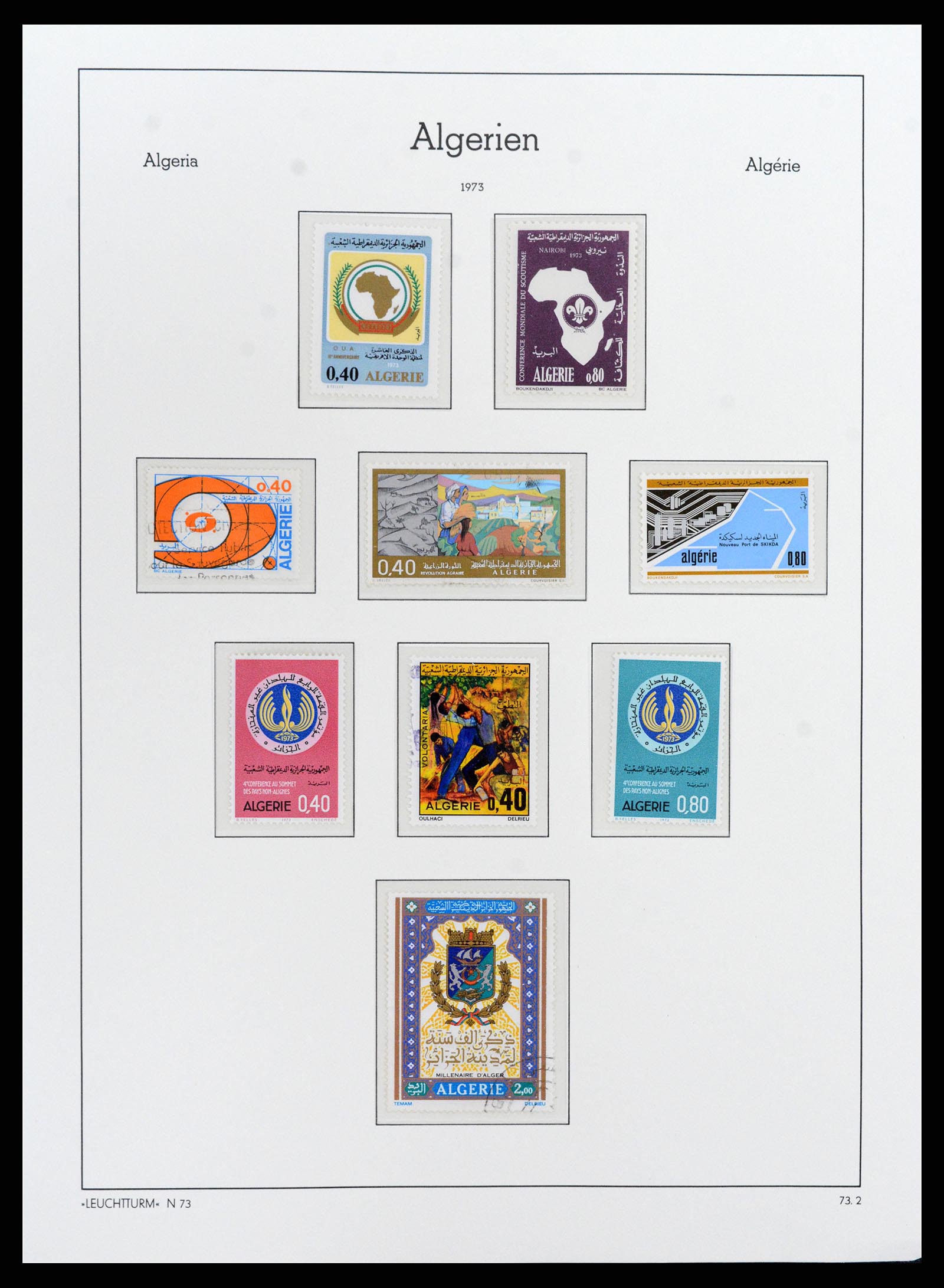 37593 028 - Stamp collection 37593 Algeria 1962-2012.