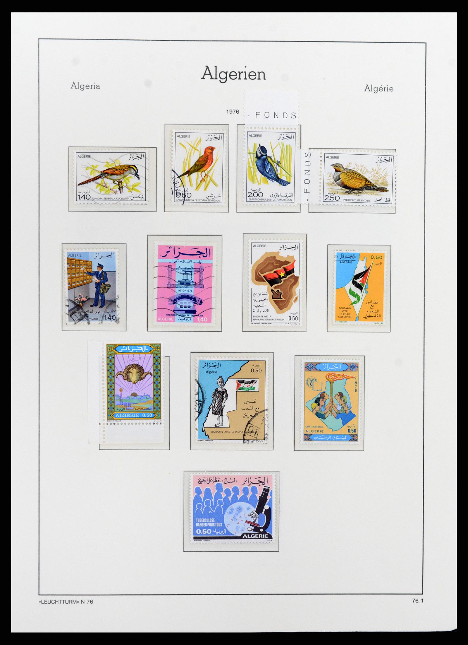 37593 036 - Stamp collection 37593 Algeria 1962-2012.