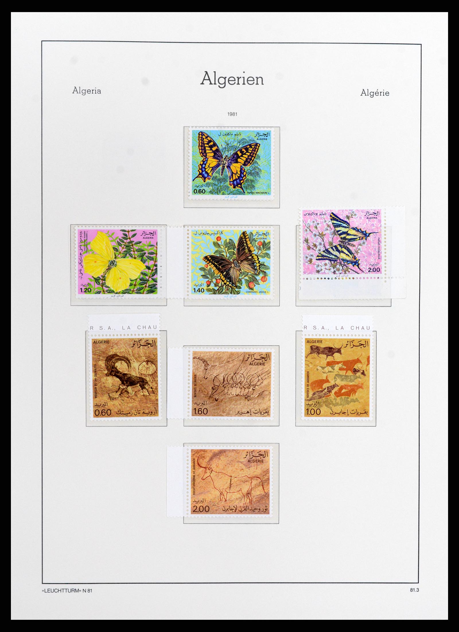 37593 051 - Stamp collection 37593 Algeria 1962-2012.