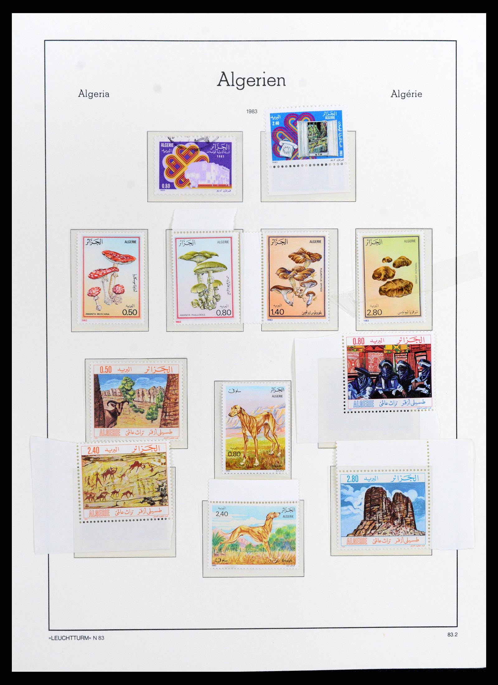 37593 056 - Stamp collection 37593 Algeria 1962-2012.