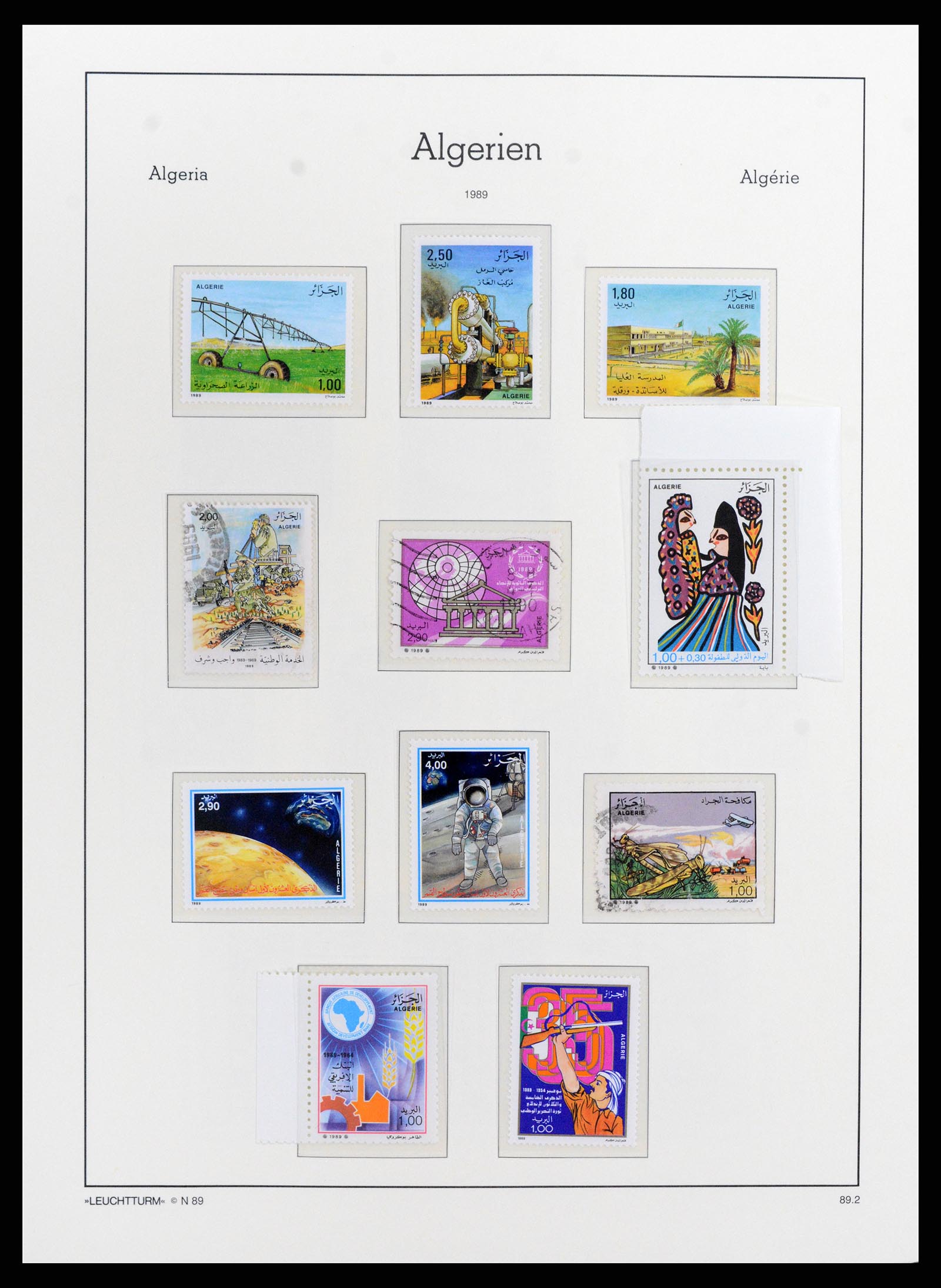 37593 072 - Stamp collection 37593 Algeria 1962-2012.