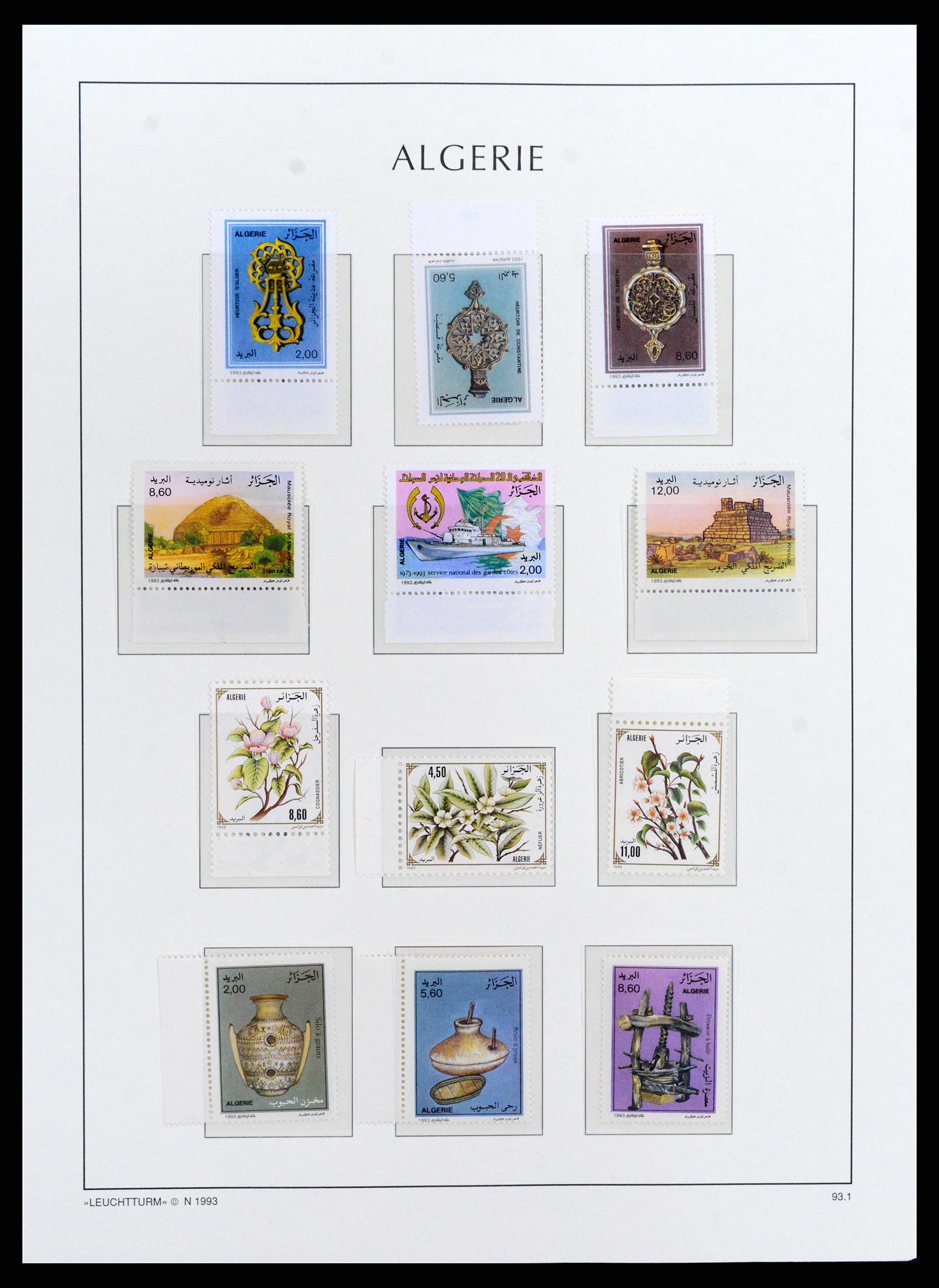 37593 081 - Stamp collection 37593 Algeria 1962-2012.