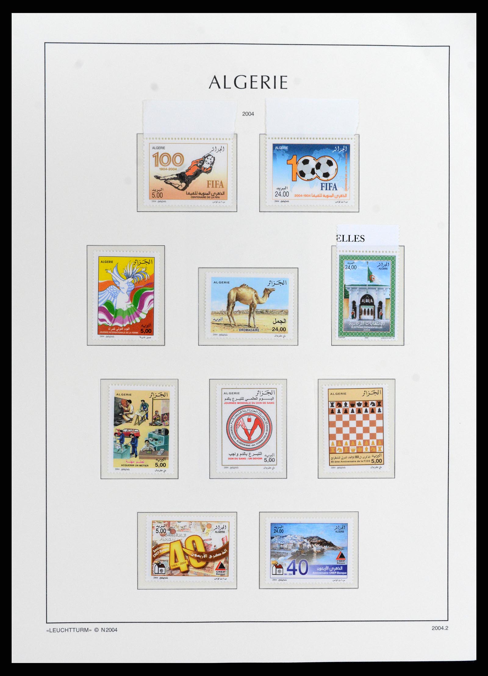 37593 113 - Stamp collection 37593 Algeria 1962-2012.