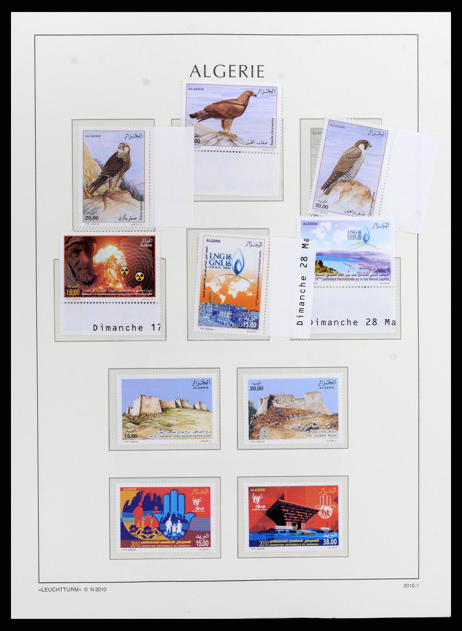 37593 135 - Stamp collection 37593 Algeria 1962-2012.
