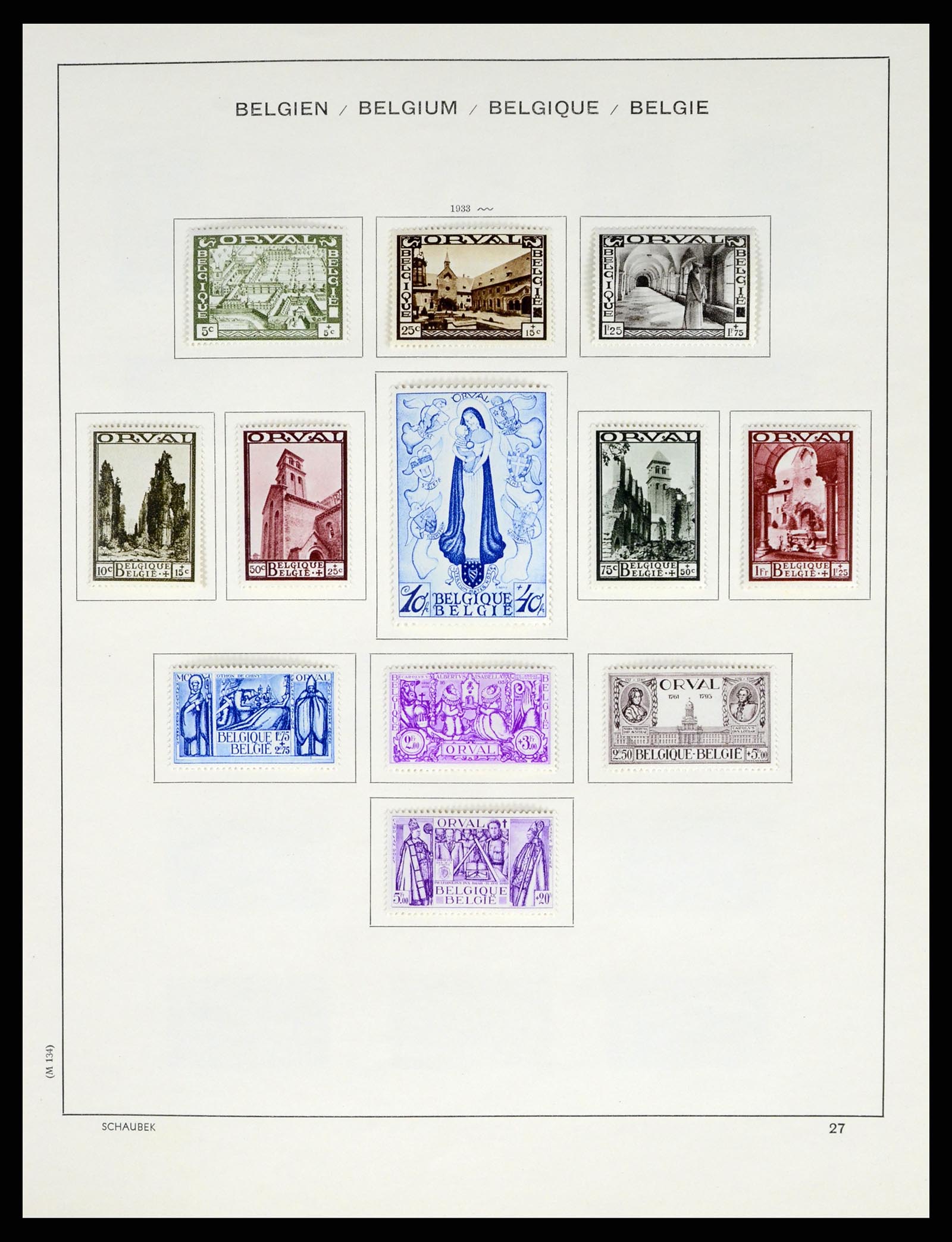 37595 024 - Stamp collection 37595 Super collection Belgium 1849-2015!