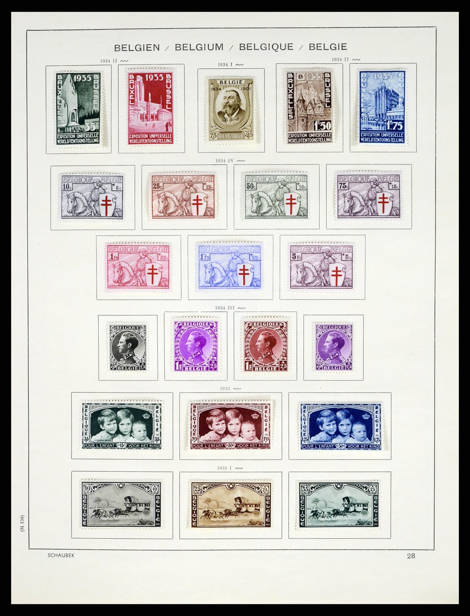 37595 025 - Stamp collection 37595 Super collection Belgium 1849-2015!