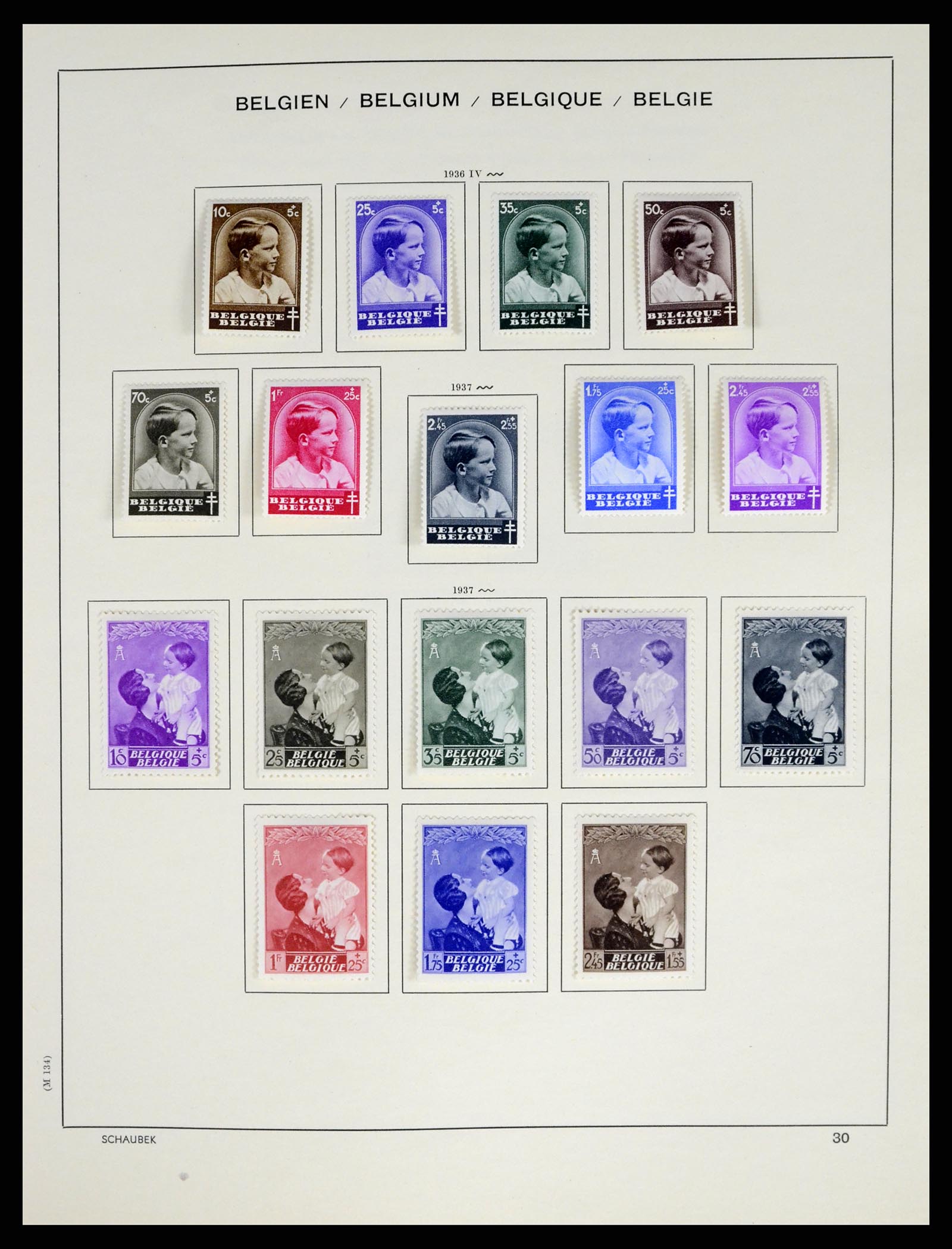 37595 030 - Stamp collection 37595 Super collection Belgium 1849-2015!