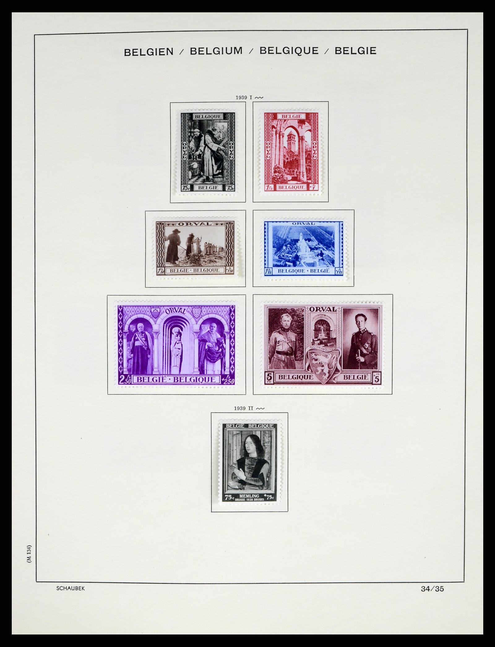 37595 037 - Stamp collection 37595 Super collection Belgium 1849-2015!