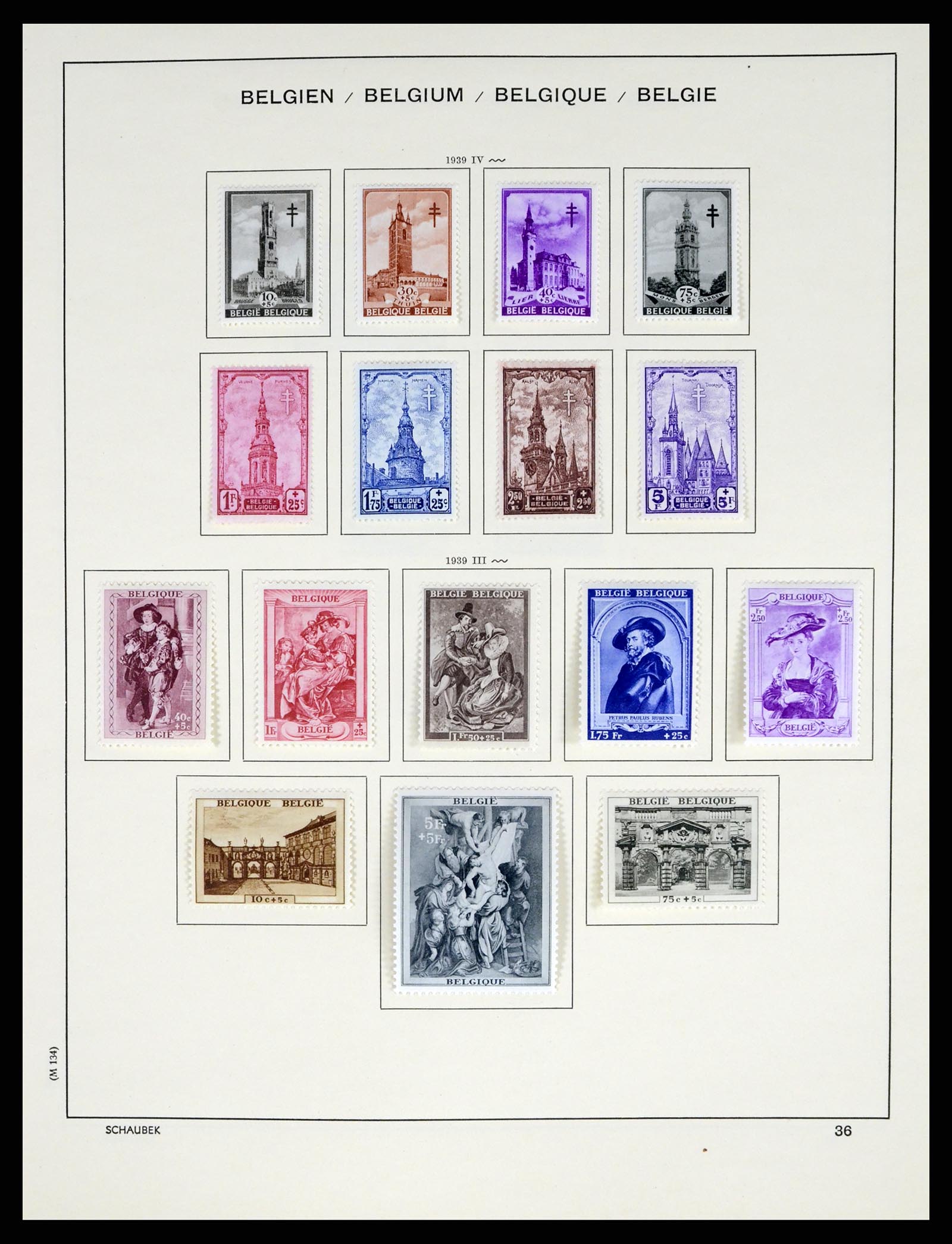 37595 038 - Stamp collection 37595 Super collection Belgium 1849-2015!
