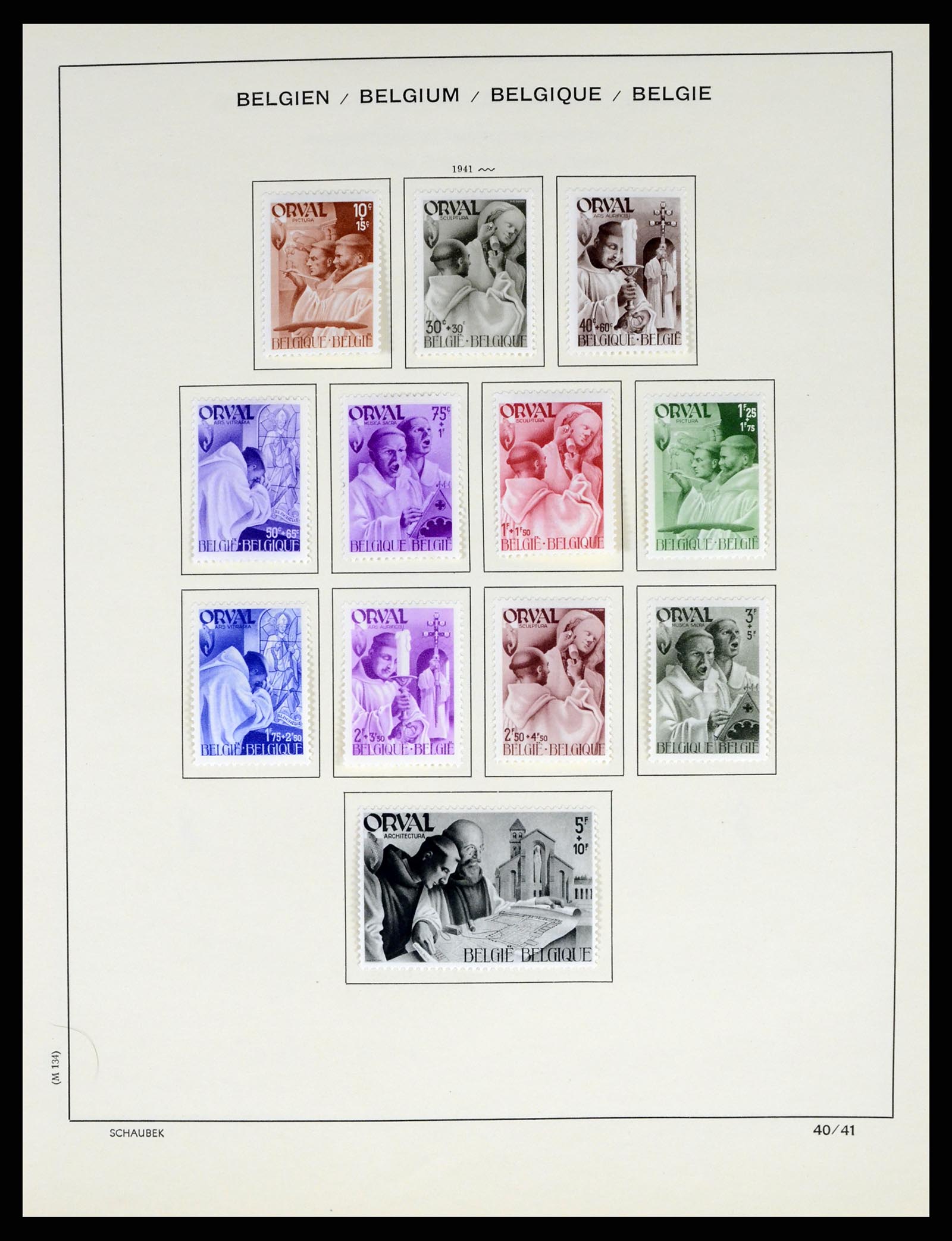 37595 044 - Stamp collection 37595 Super collection Belgium 1849-2015!
