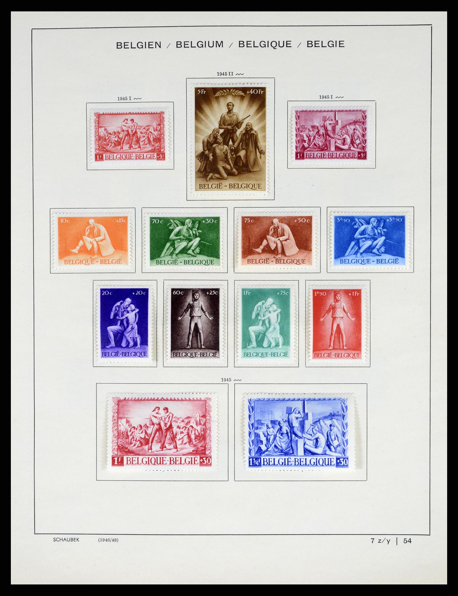 37595 061 - Stamp collection 37595 Super collection Belgium 1849-2015!