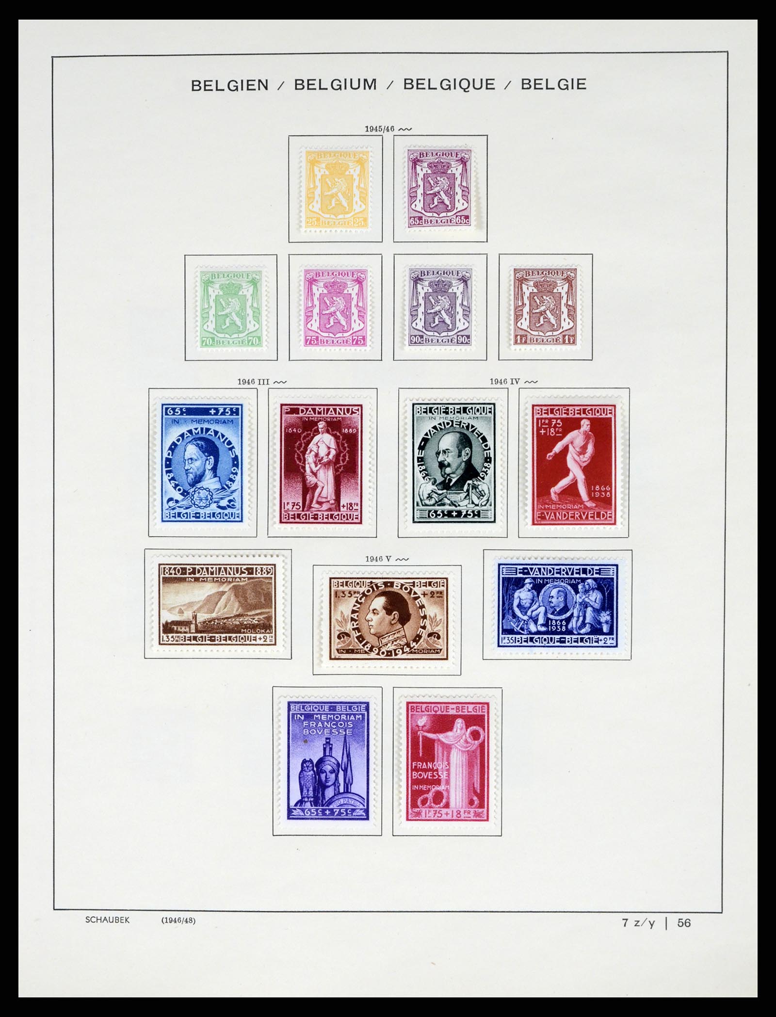 37595 063 - Stamp collection 37595 Super collection Belgium 1849-2015!