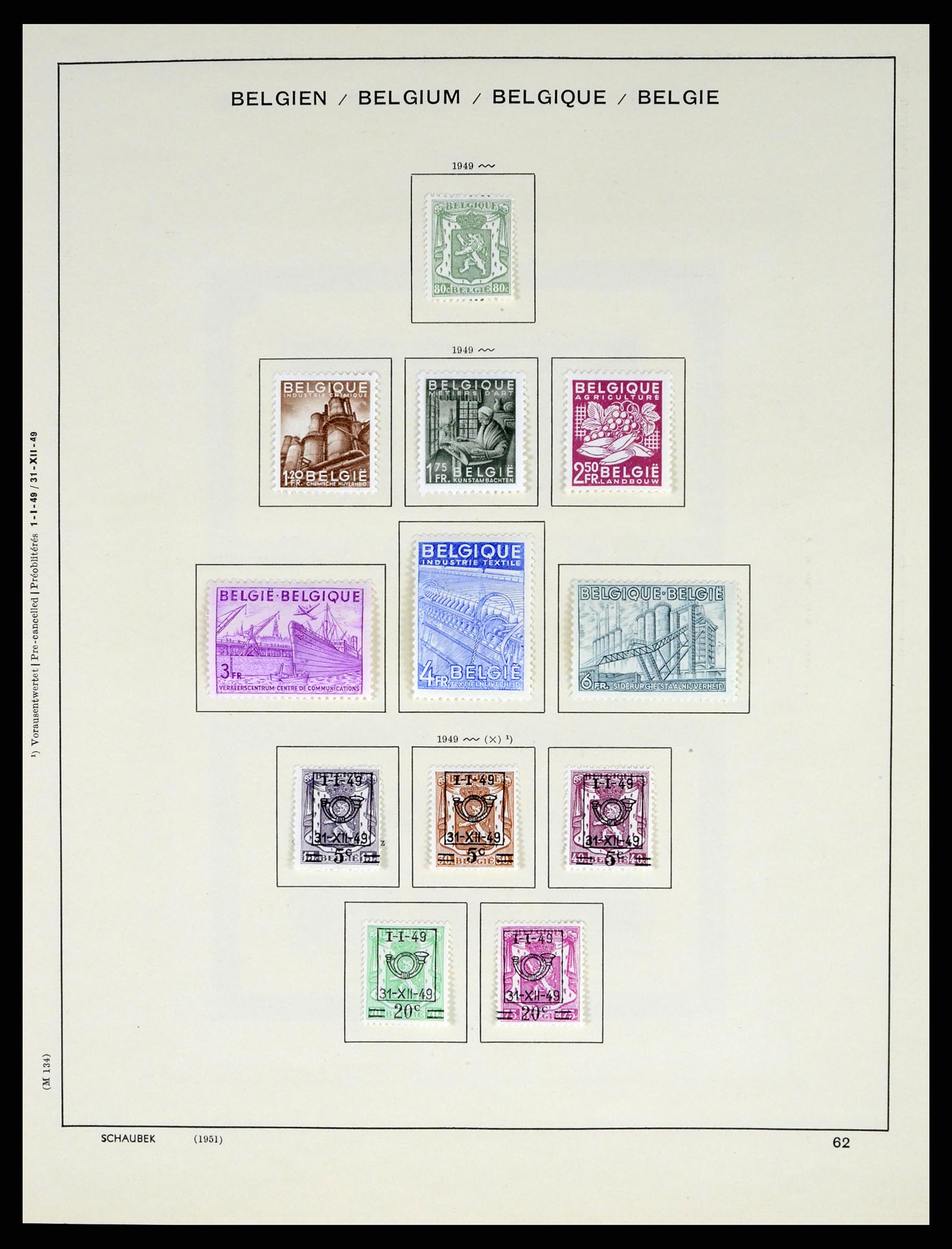 37595 071 - Stamp collection 37595 Super collection Belgium 1849-2015!