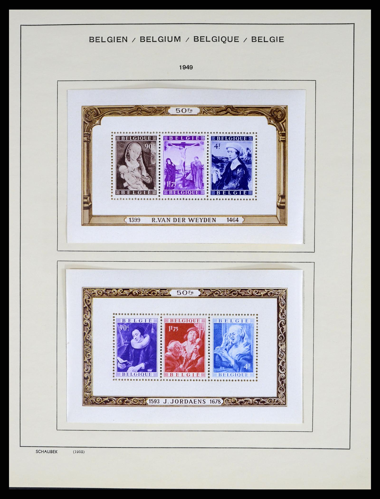 37595 072 - Stamp collection 37595 Super collection Belgium 1849-2015!