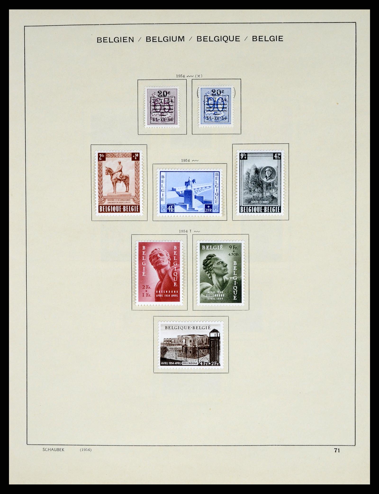 37595 084 - Stamp collection 37595 Super collection Belgium 1849-2015!