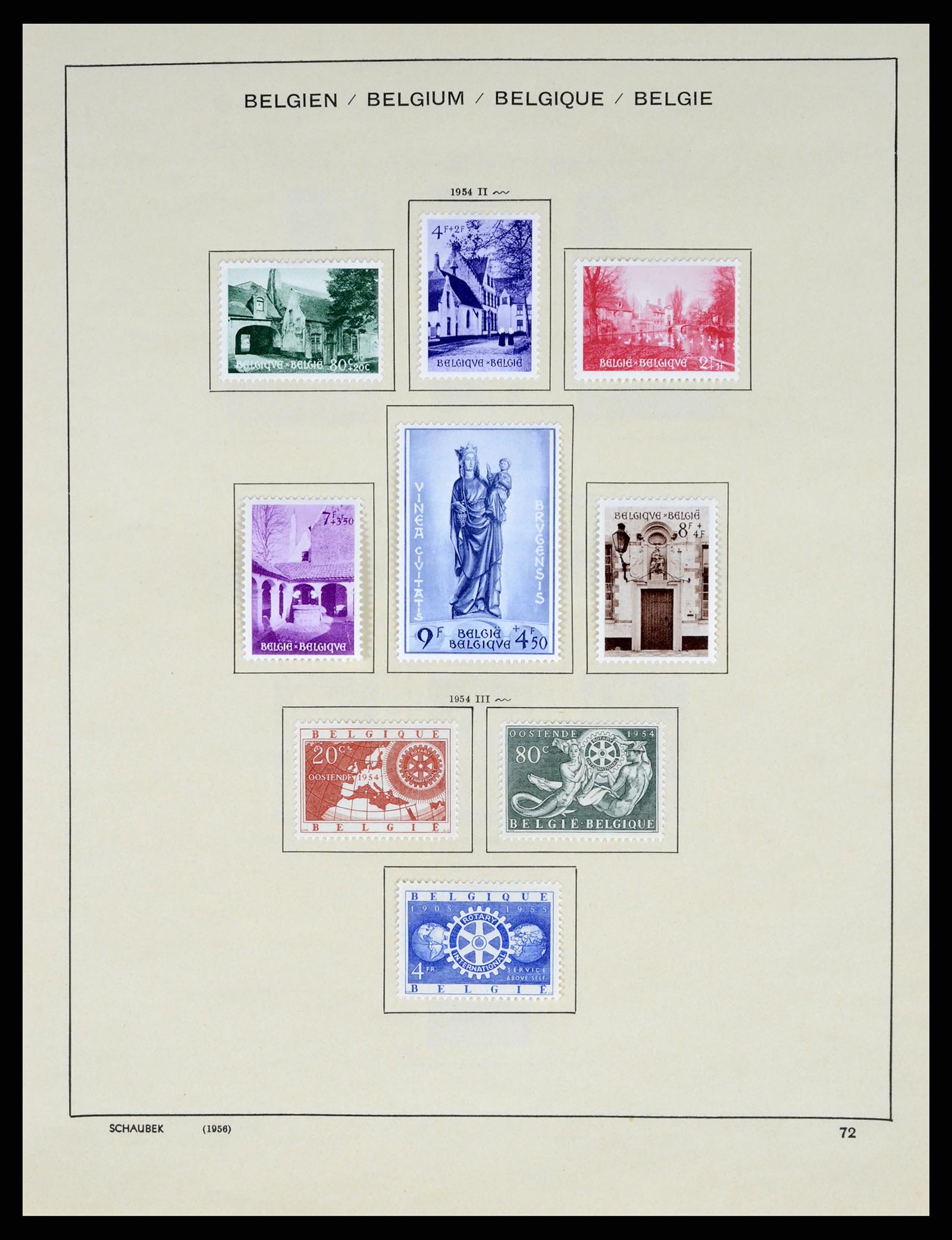 37595 085 - Stamp collection 37595 Super collection Belgium 1849-2015!