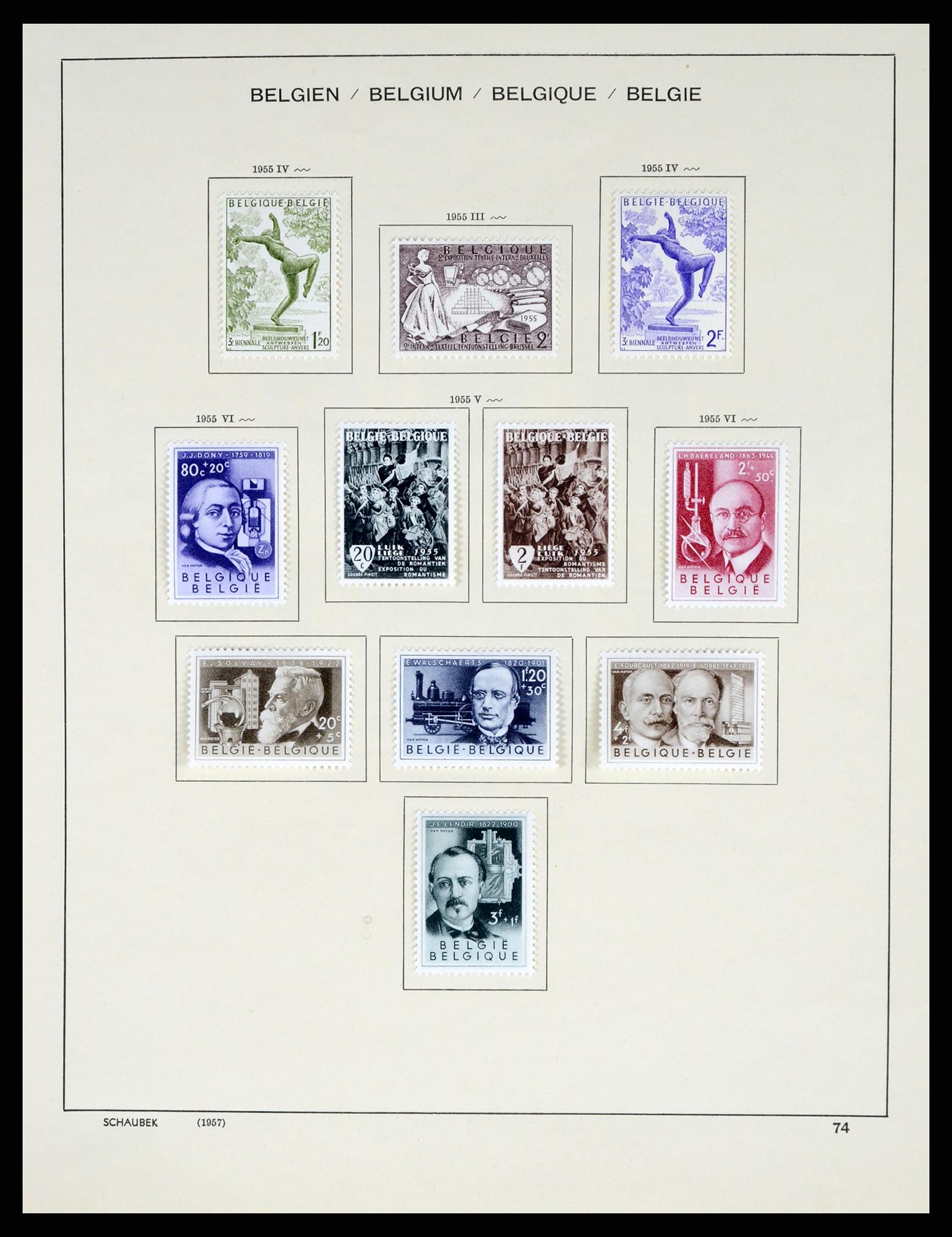 37595 087 - Stamp collection 37595 Super collection Belgium 1849-2015!