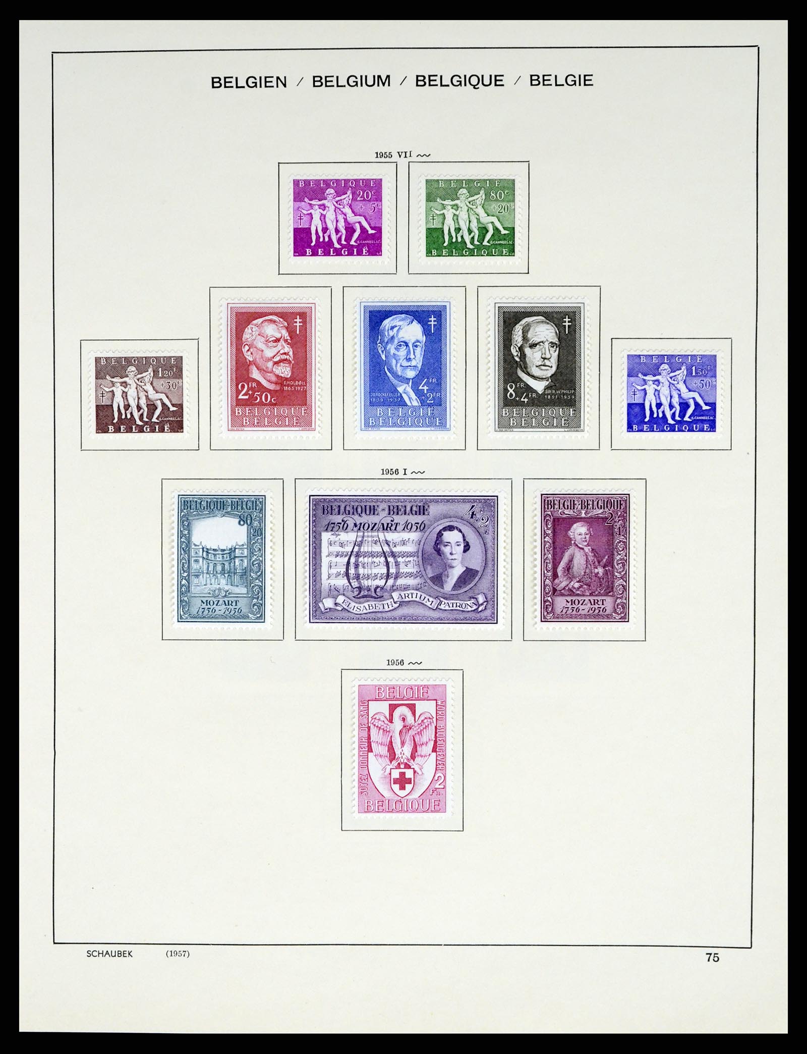37595 088 - Stamp collection 37595 Super collection Belgium 1849-2015!