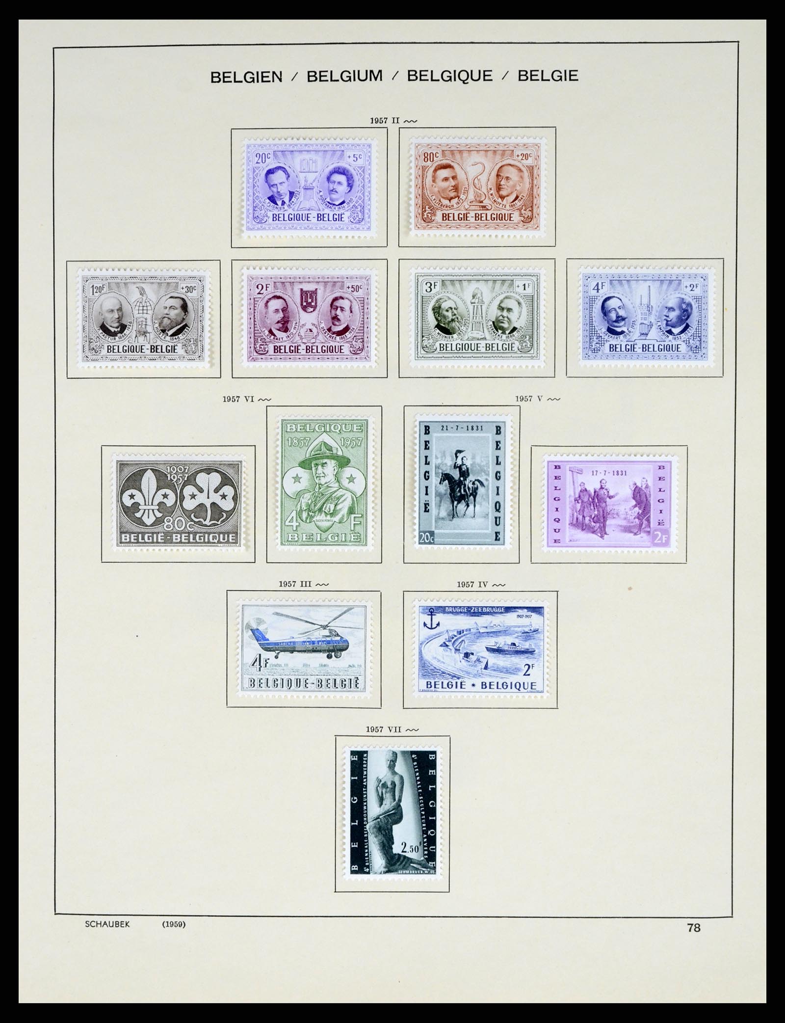 37595 091 - Stamp collection 37595 Super collection Belgium 1849-2015!