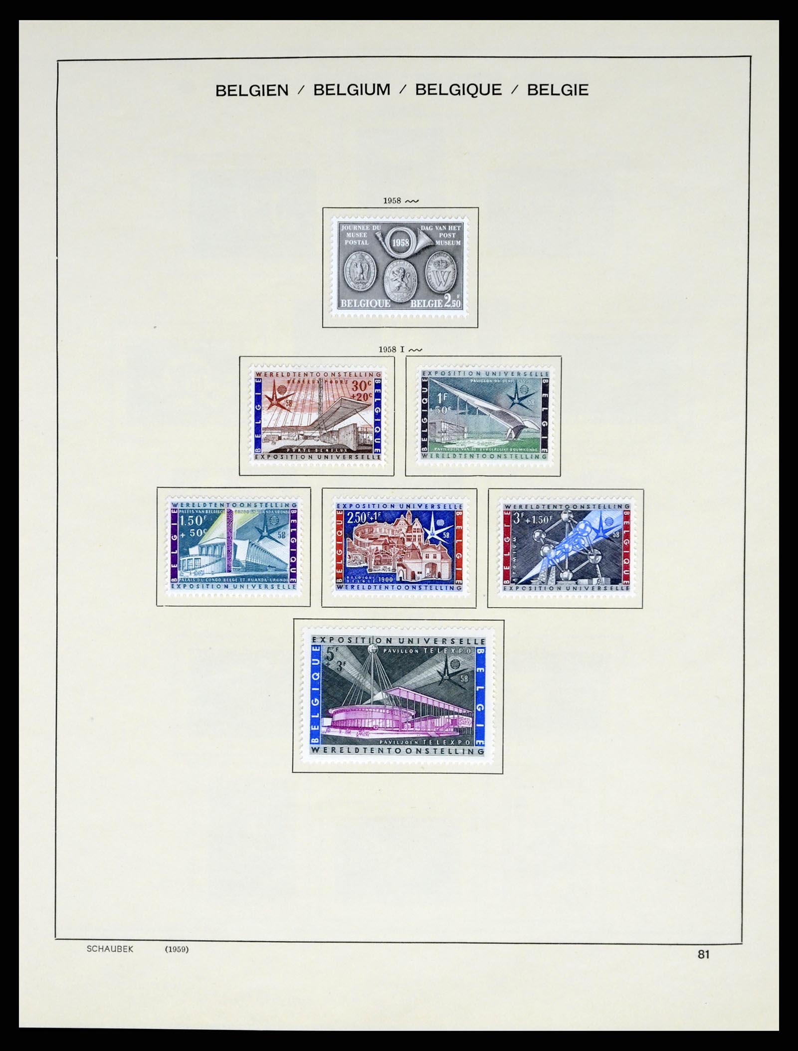 37595 095 - Stamp collection 37595 Super collection Belgium 1849-2015!