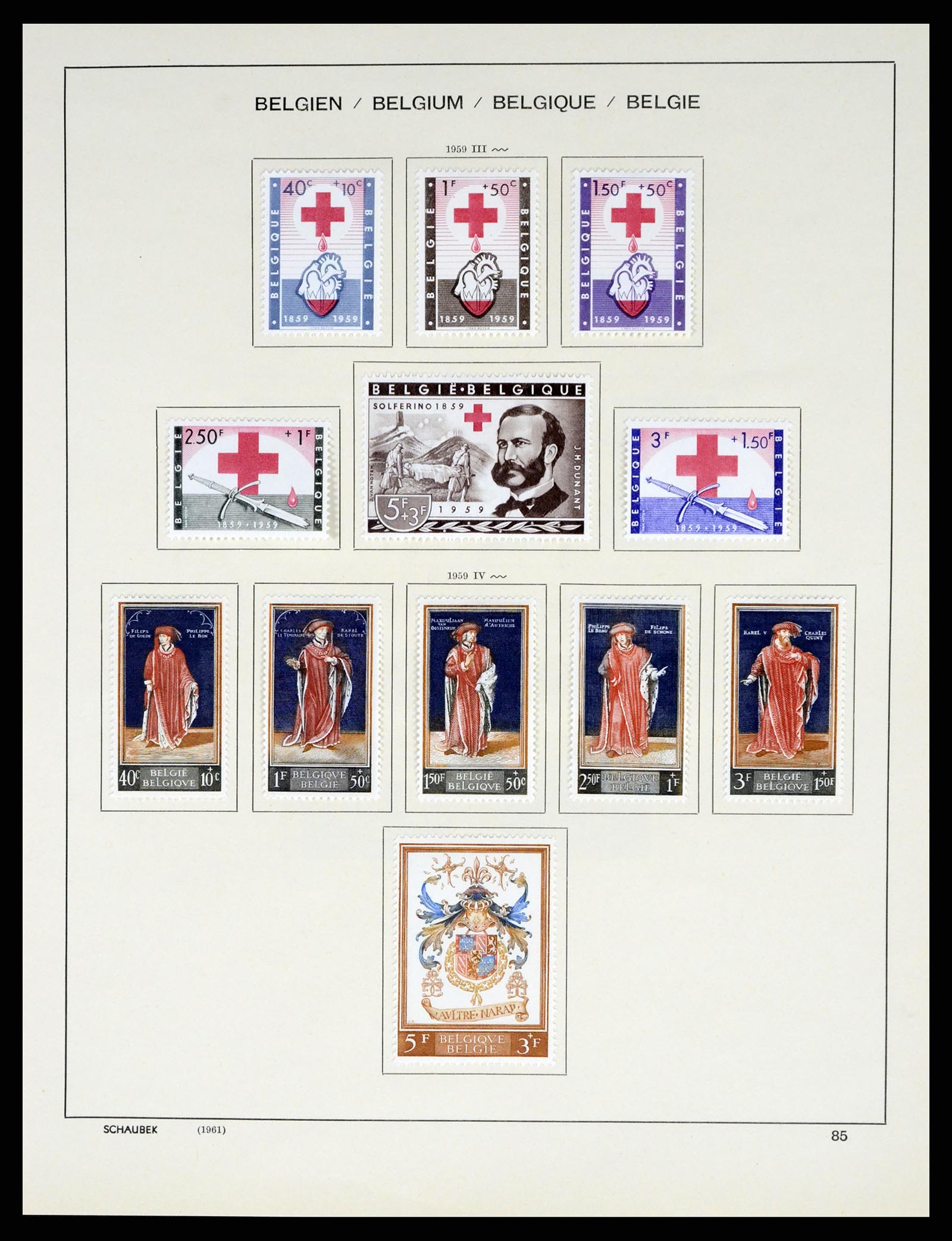 37595 099 - Stamp collection 37595 Super collection Belgium 1849-2015!