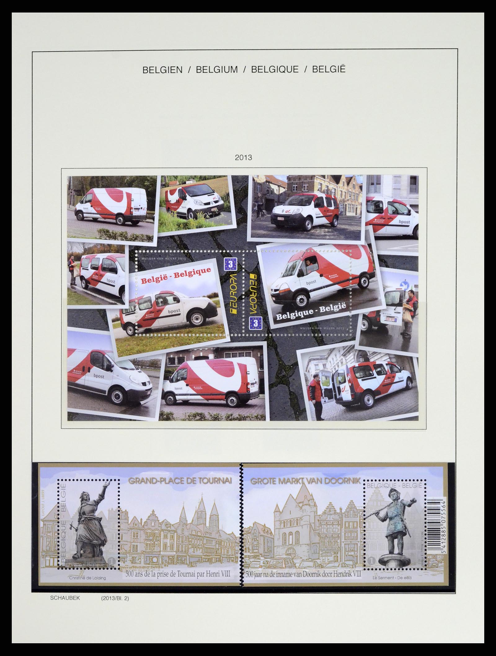37595 583 - Postzegelverzameling 37595 SUPER verzameling België 1849-2015!