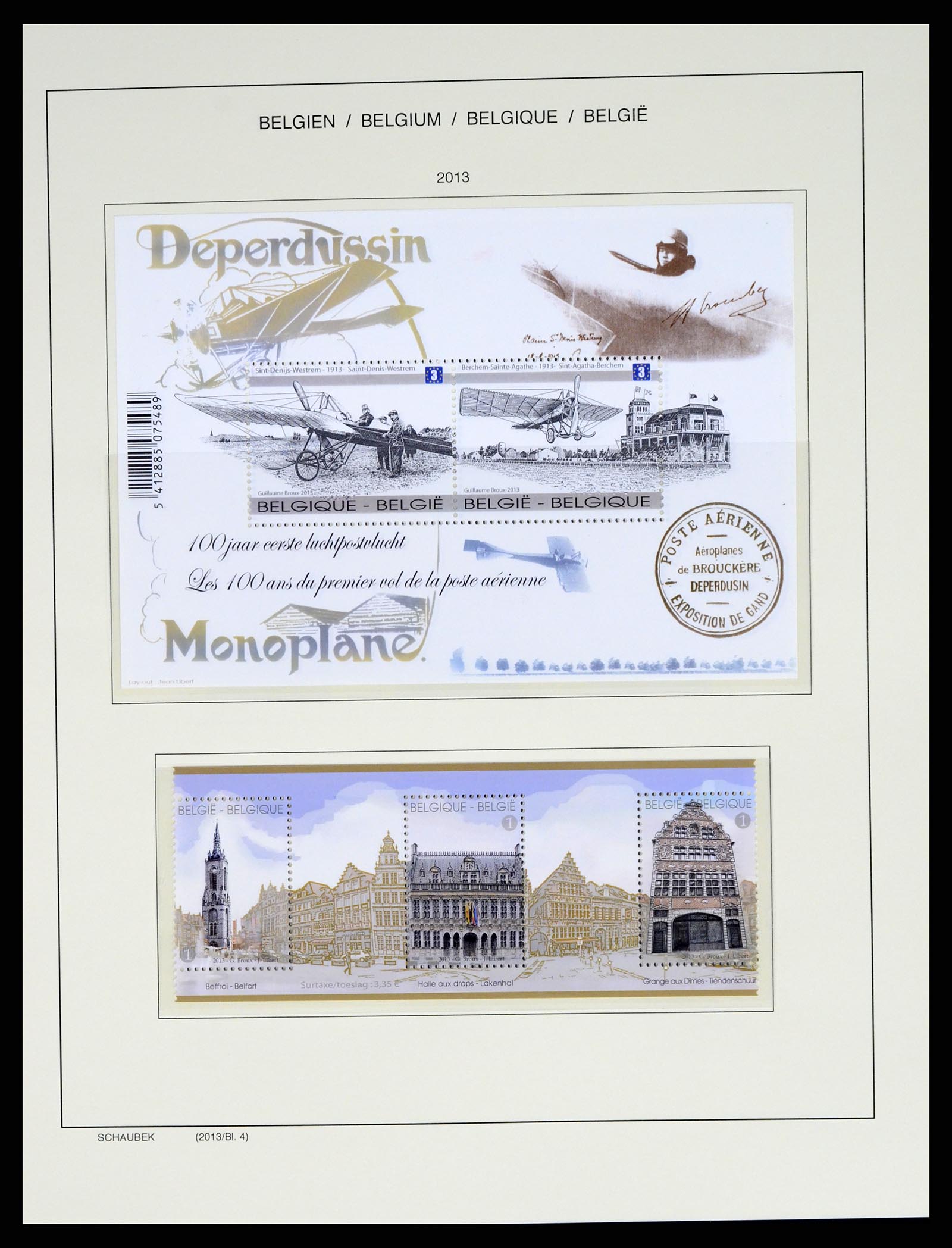 37595 587 - Stamp collection 37595 Super collection Belgium 1849-2015!