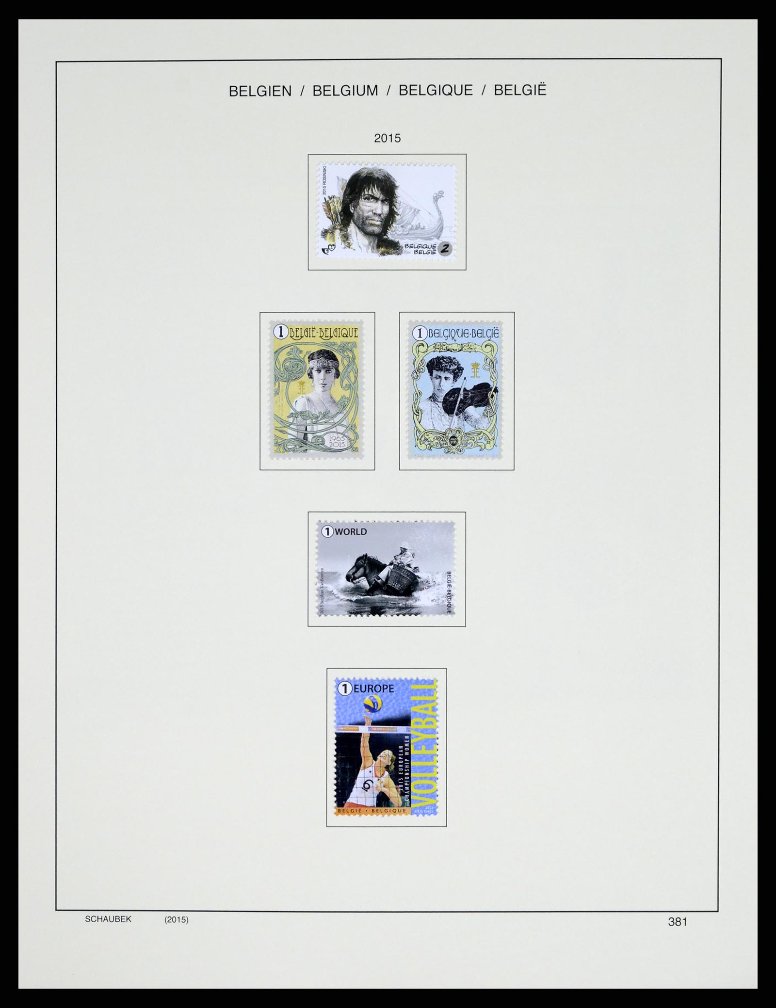 37595 611 - Postzegelverzameling 37595 SUPER verzameling België 1849-2015!