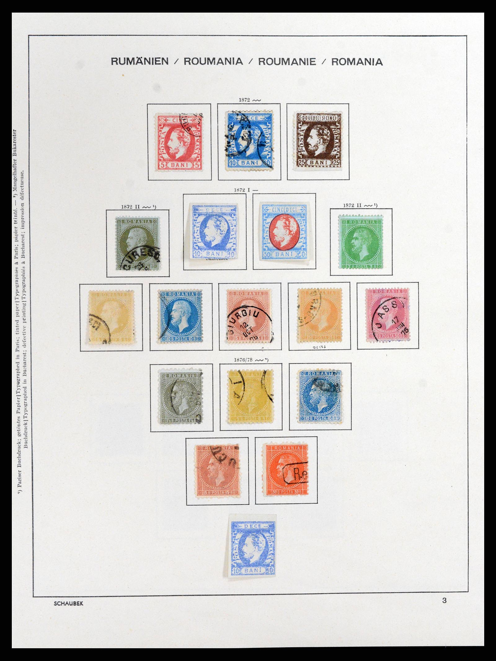 37596 003 - Postzegelverzameling 37596 Roemenië 1862-2010.