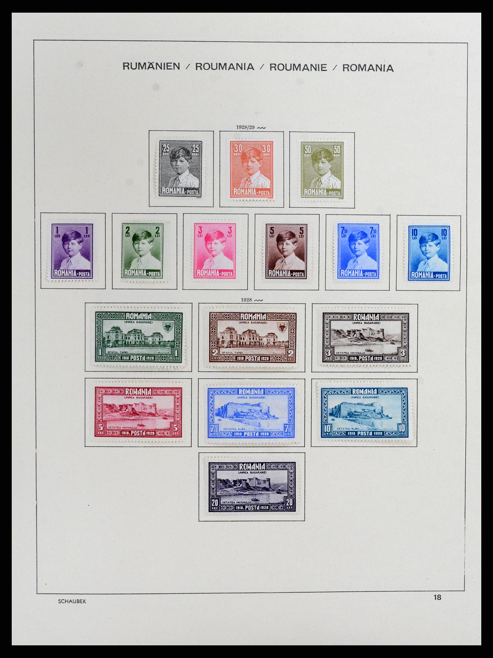 37596 020 - Postzegelverzameling 37596 Roemenië 1862-2010.