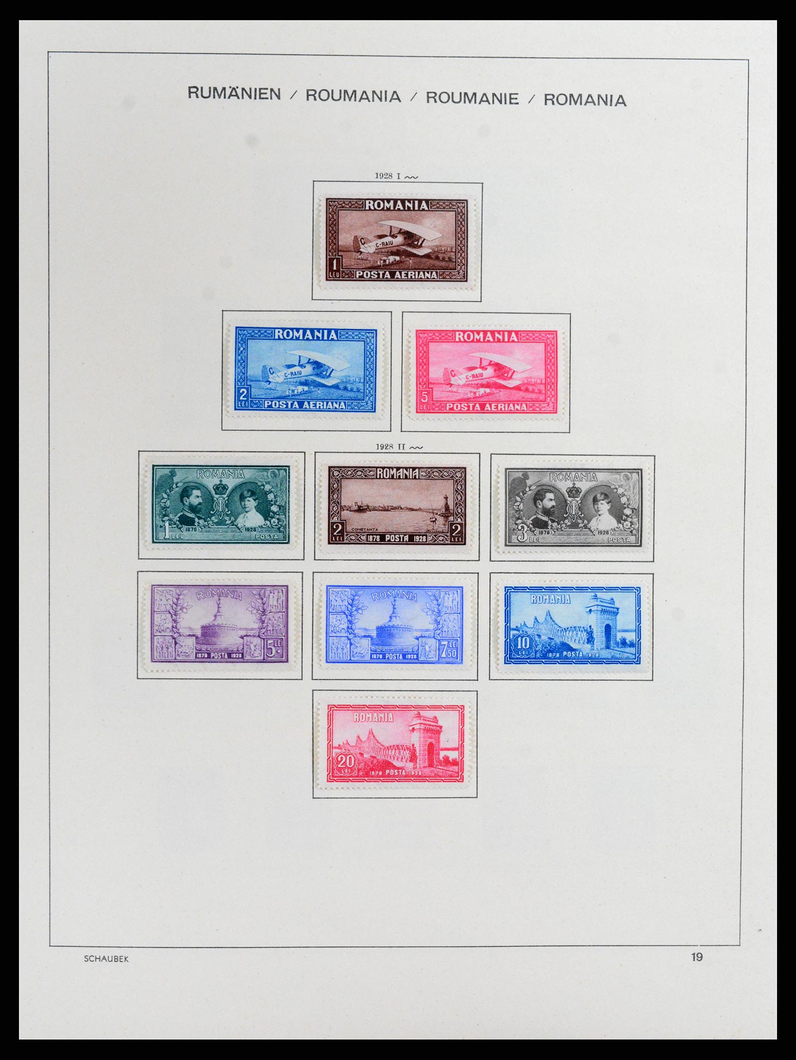 37596 021 - Postzegelverzameling 37596 Roemenië 1862-2010.