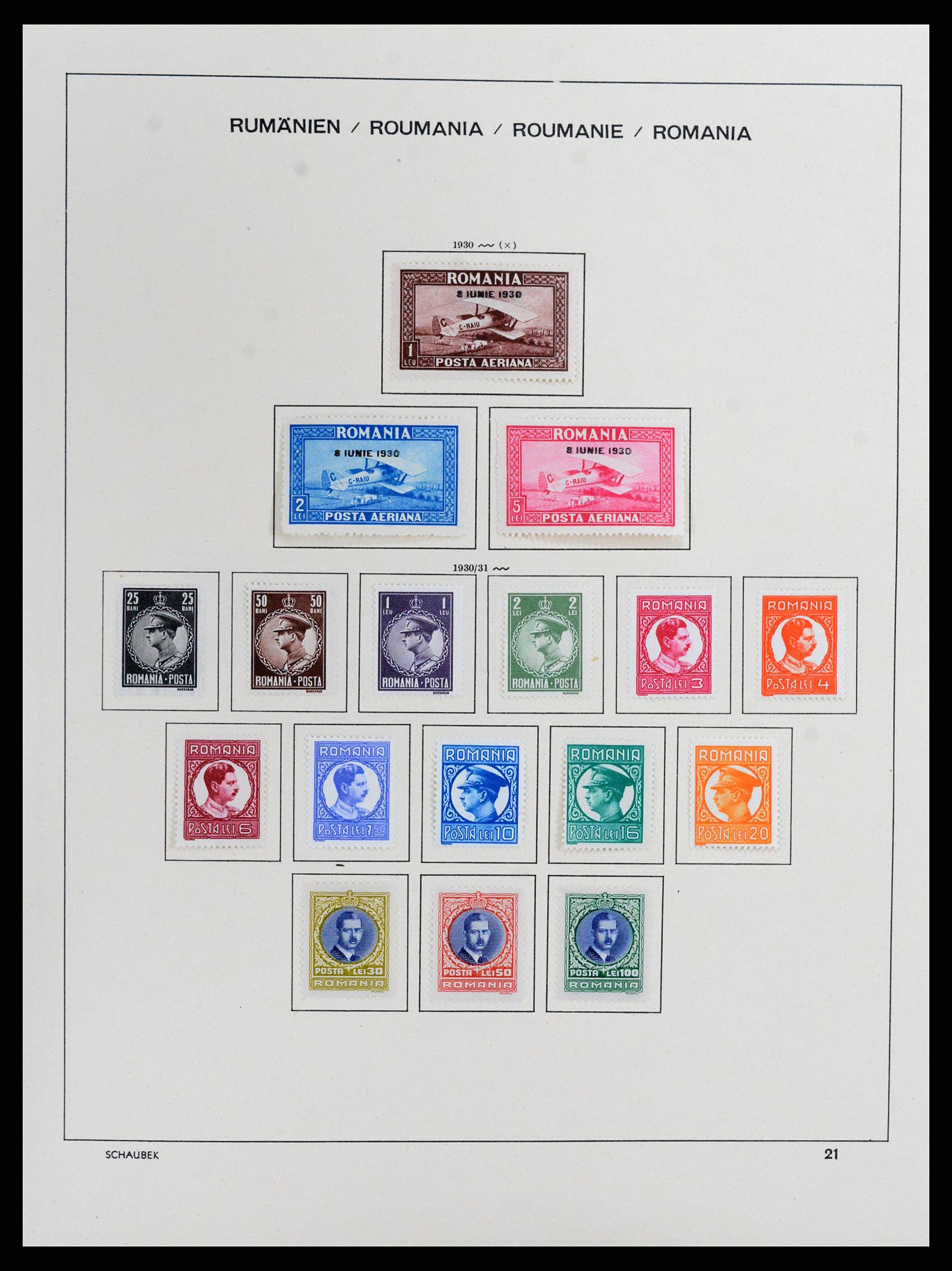37596 023 - Postzegelverzameling 37596 Roemenië 1862-2010.