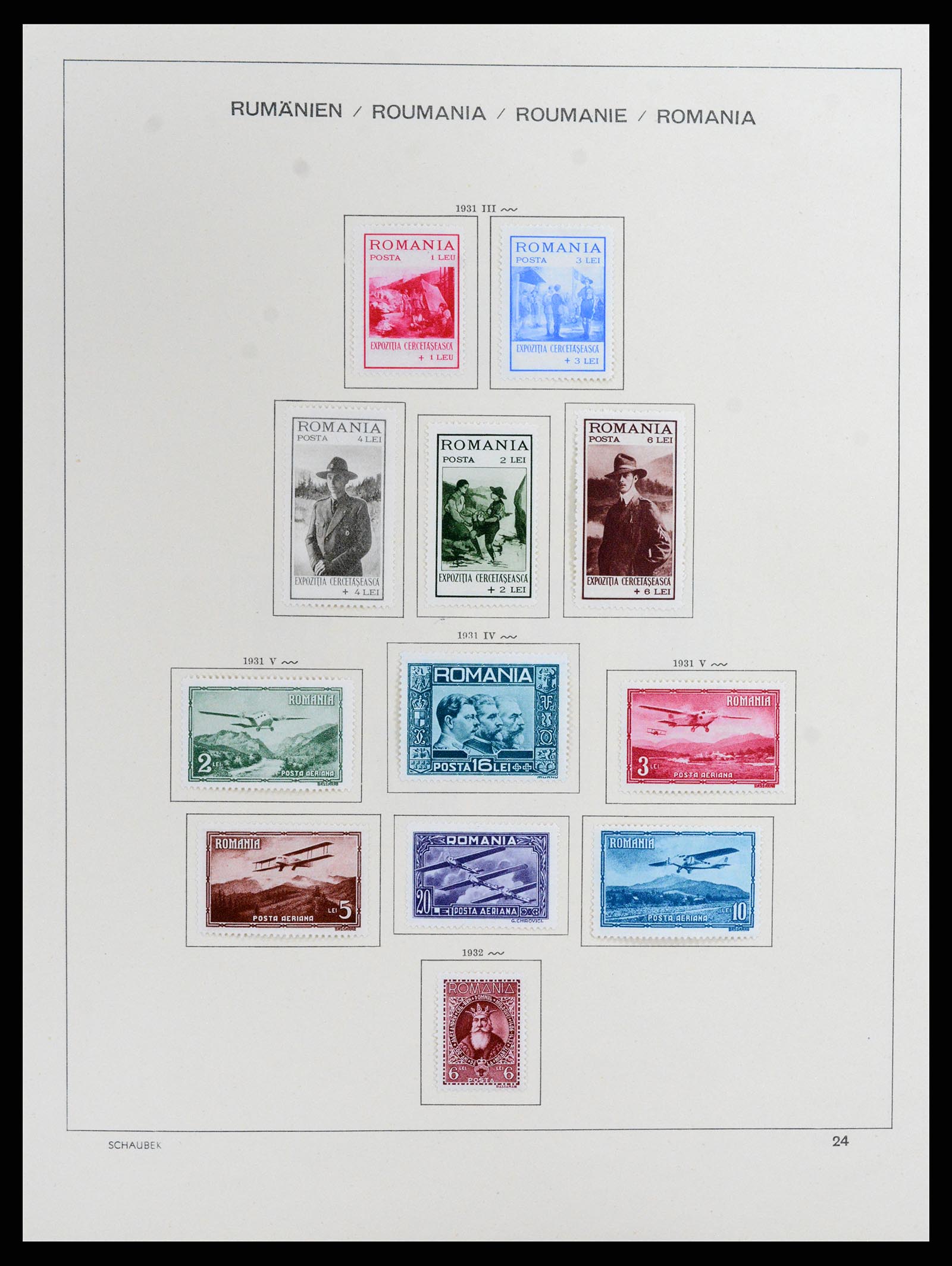 37596 027 - Postzegelverzameling 37596 Roemenië 1862-2010.