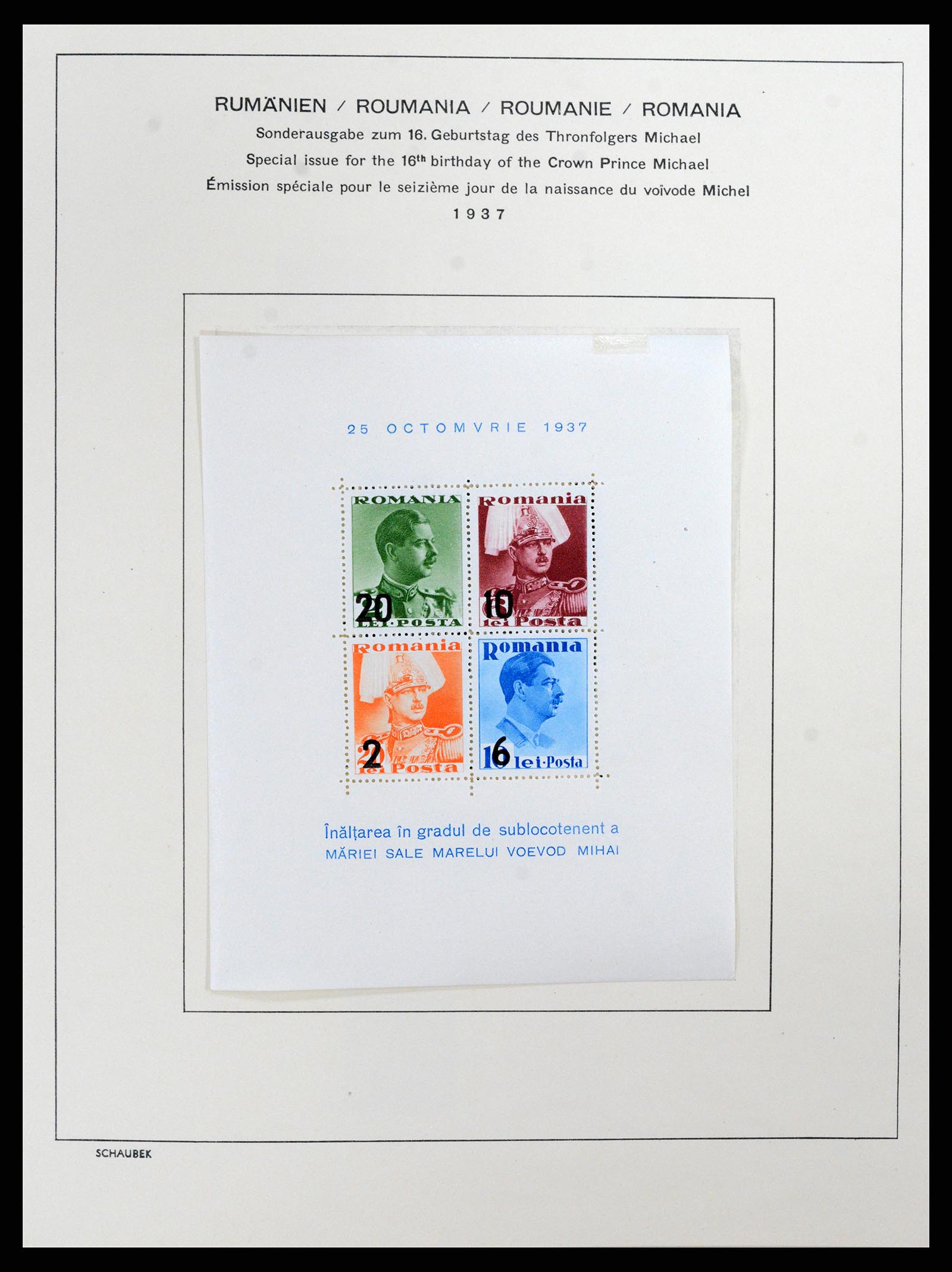 37596 037 - Postzegelverzameling 37596 Roemenië 1862-2010.