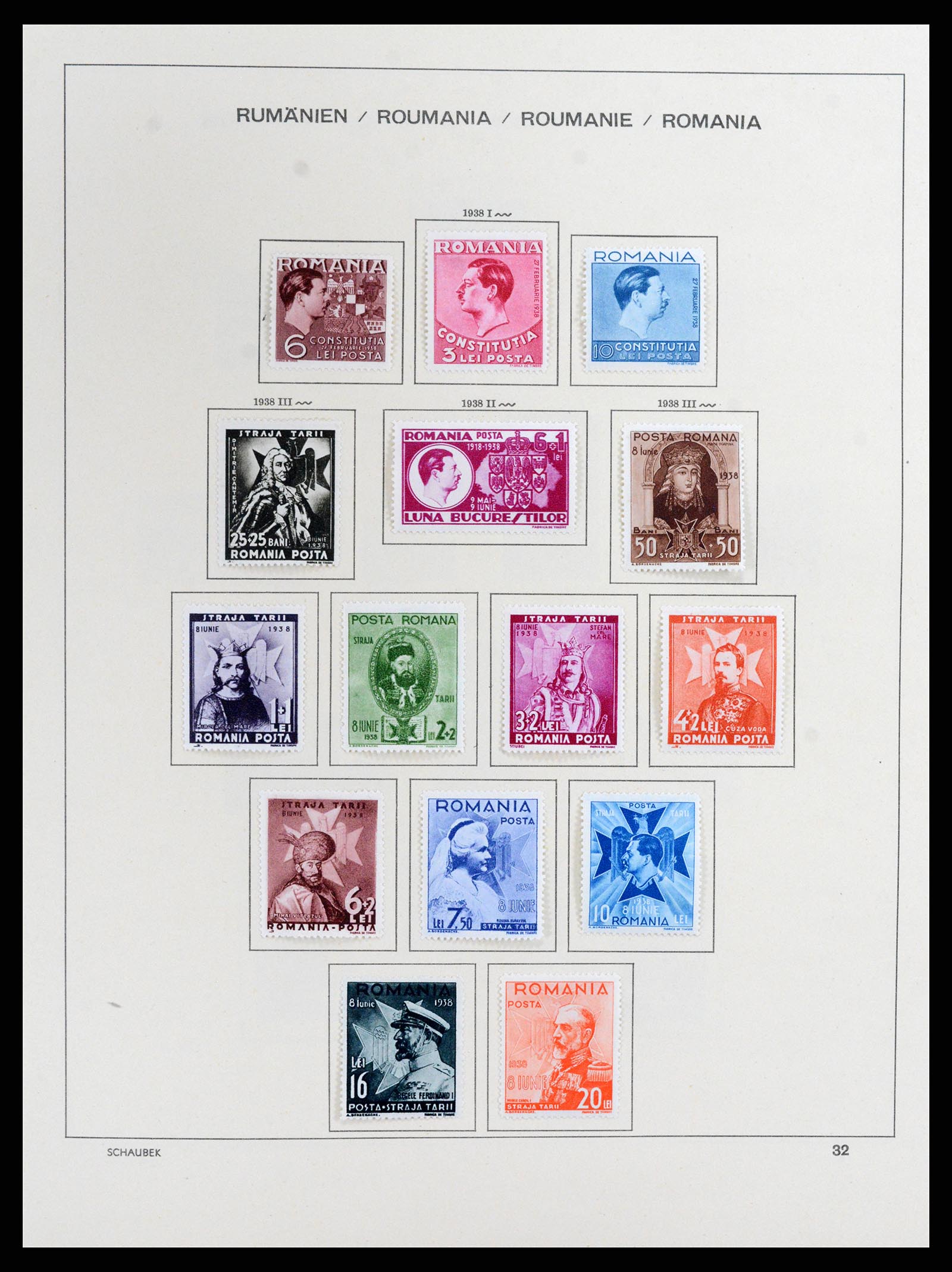 37596 038 - Postzegelverzameling 37596 Roemenië 1862-2010.